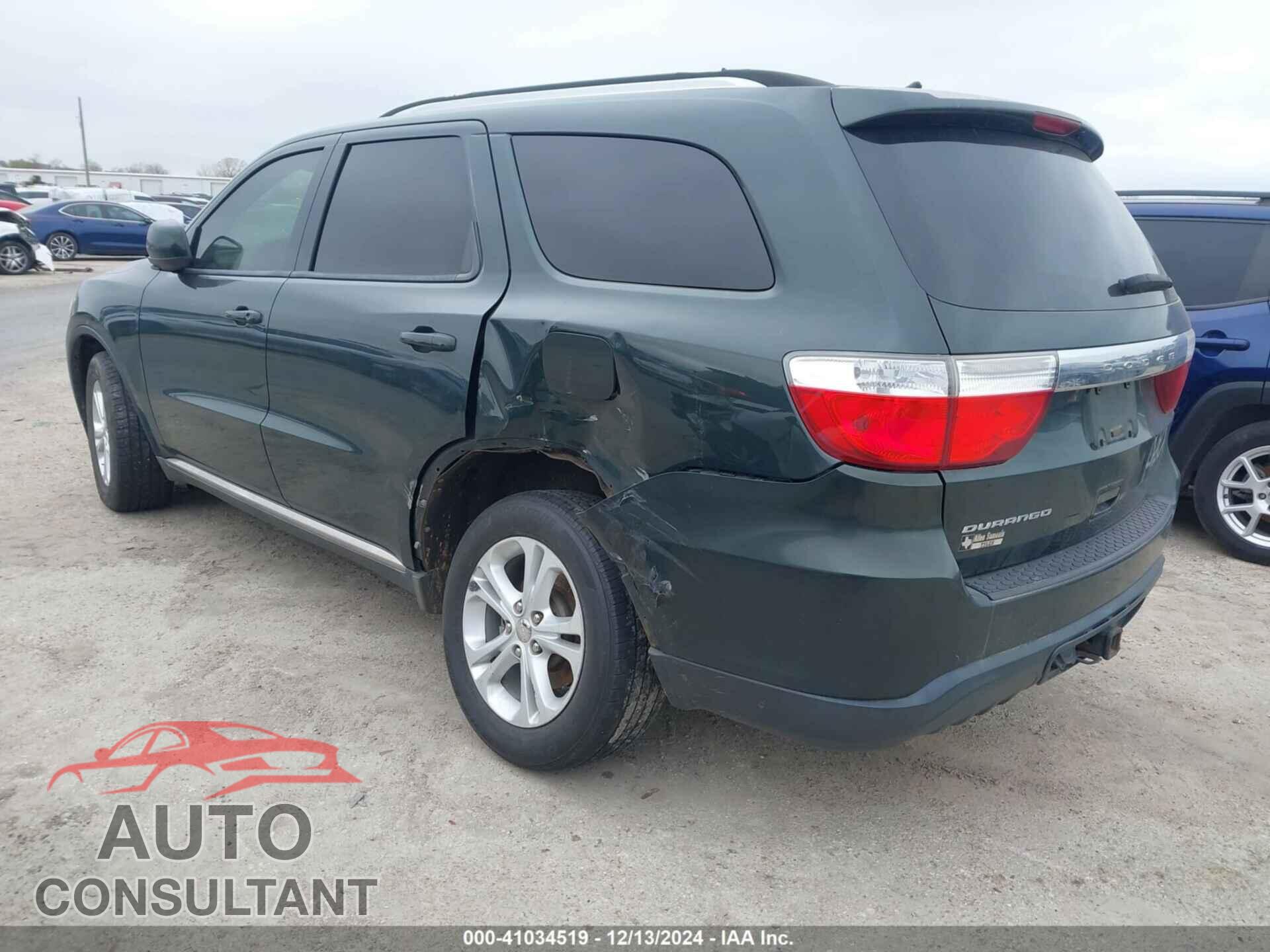 DODGE DURANGO 2011 - 1D4RD2GG7BC629785