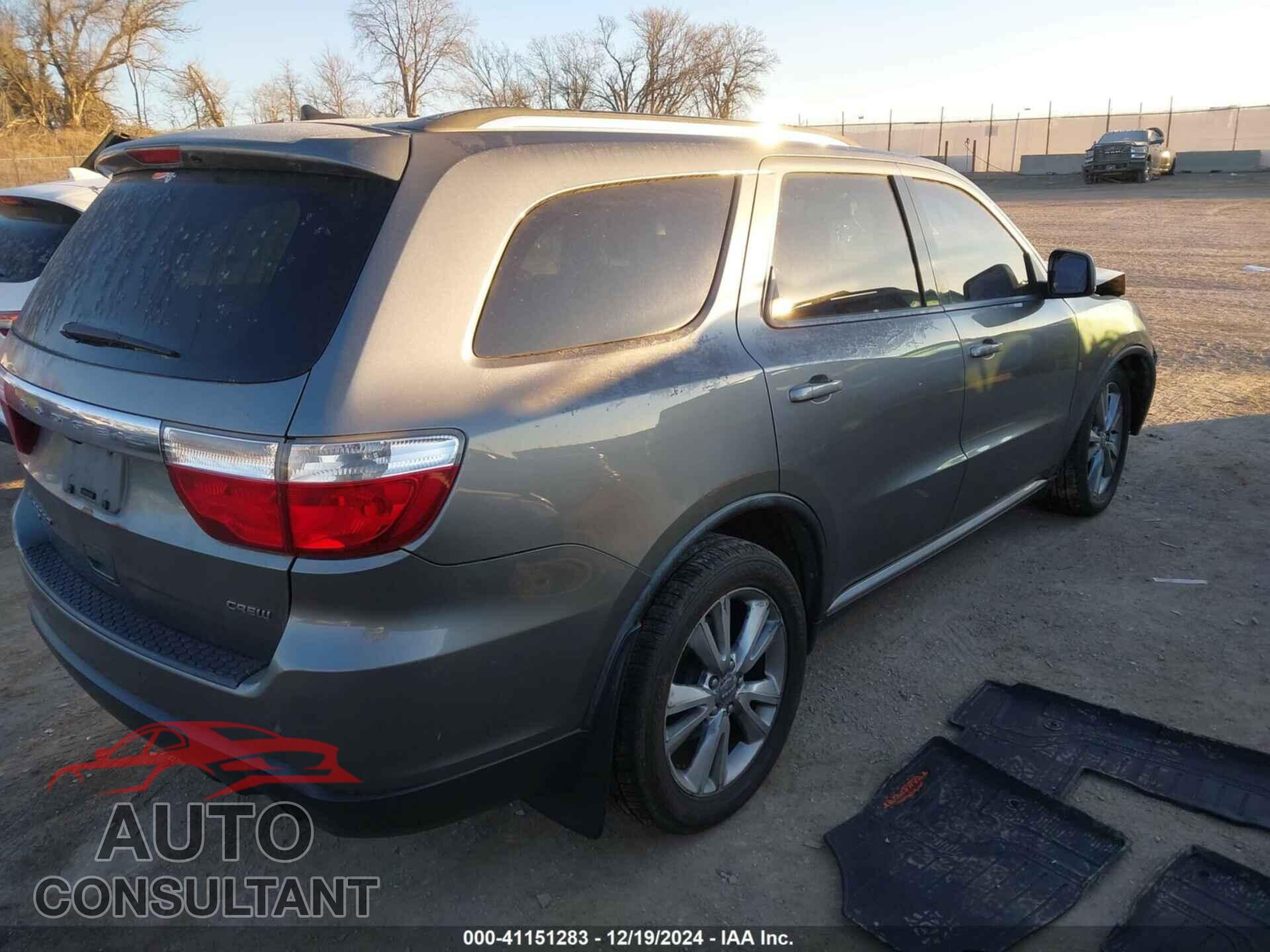 DODGE DURANGO 2012 - 1C4RDJDG9CC100562