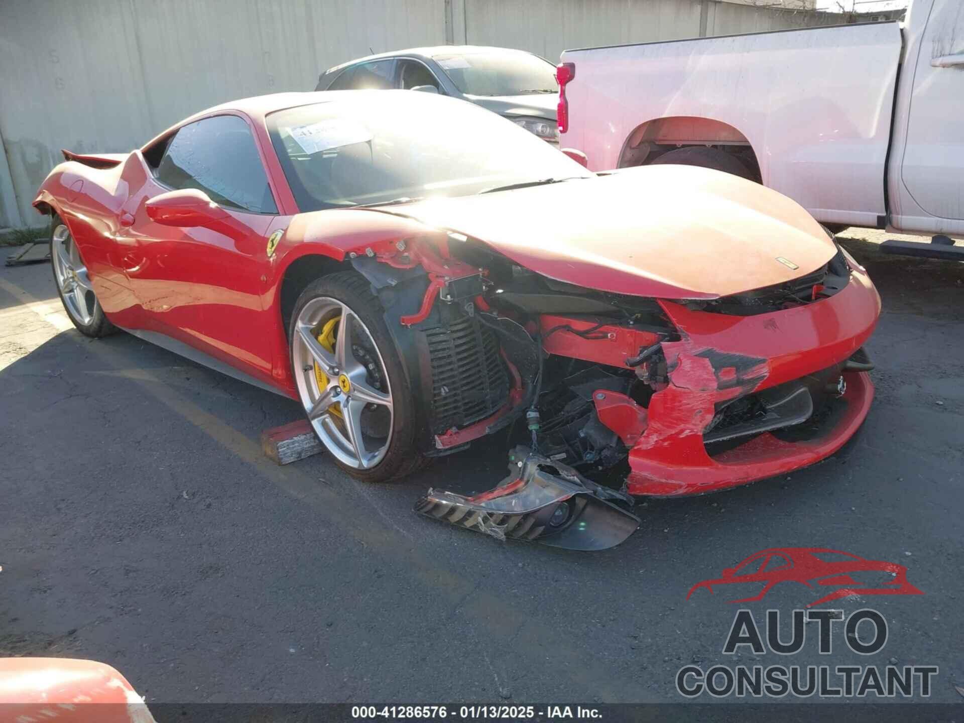 FERRARI 458 ITALIA 2010 - ZFF67NFAXA0175314