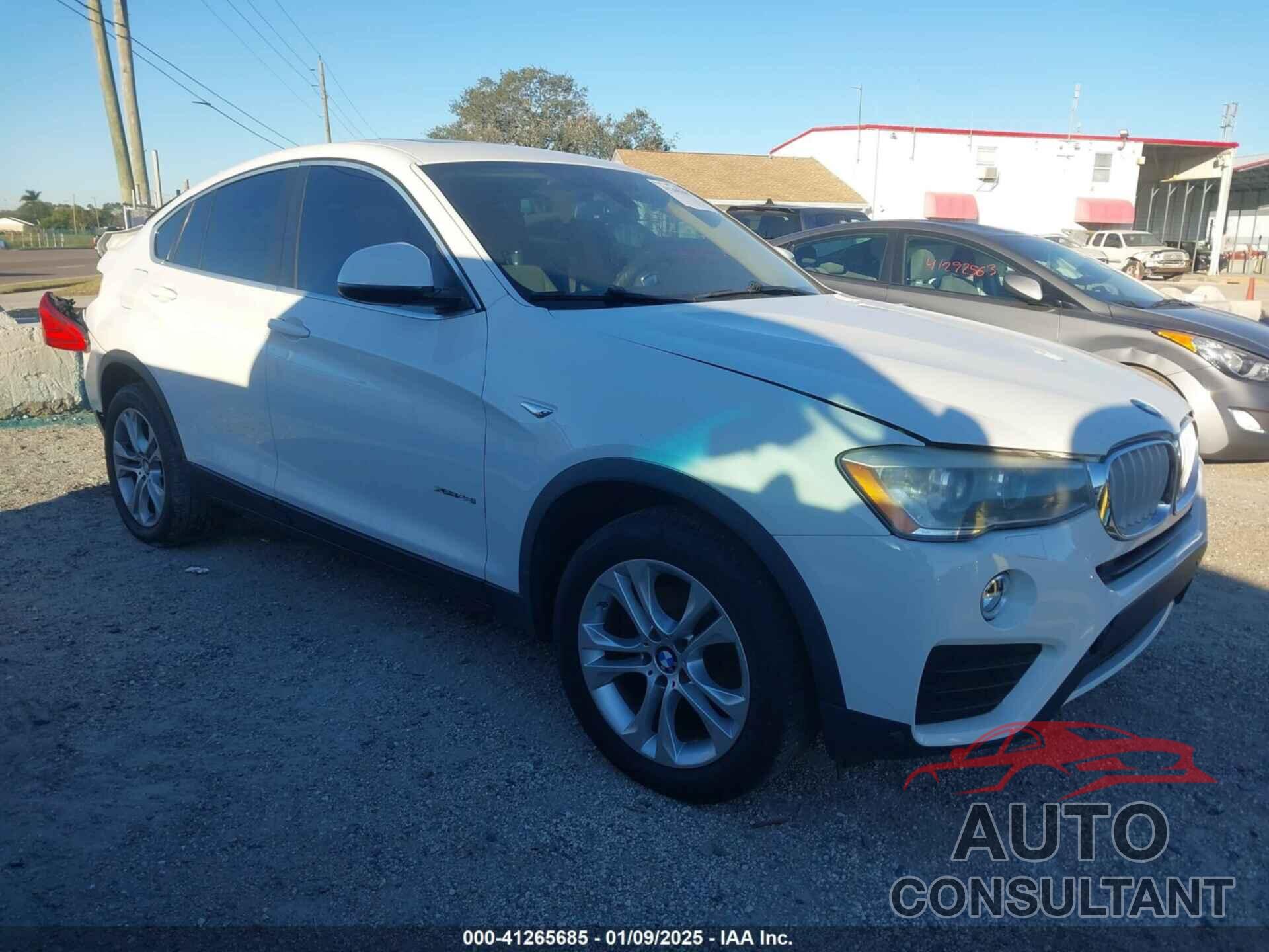 BMW X4 2016 - 5UXXW3C54G0M89906