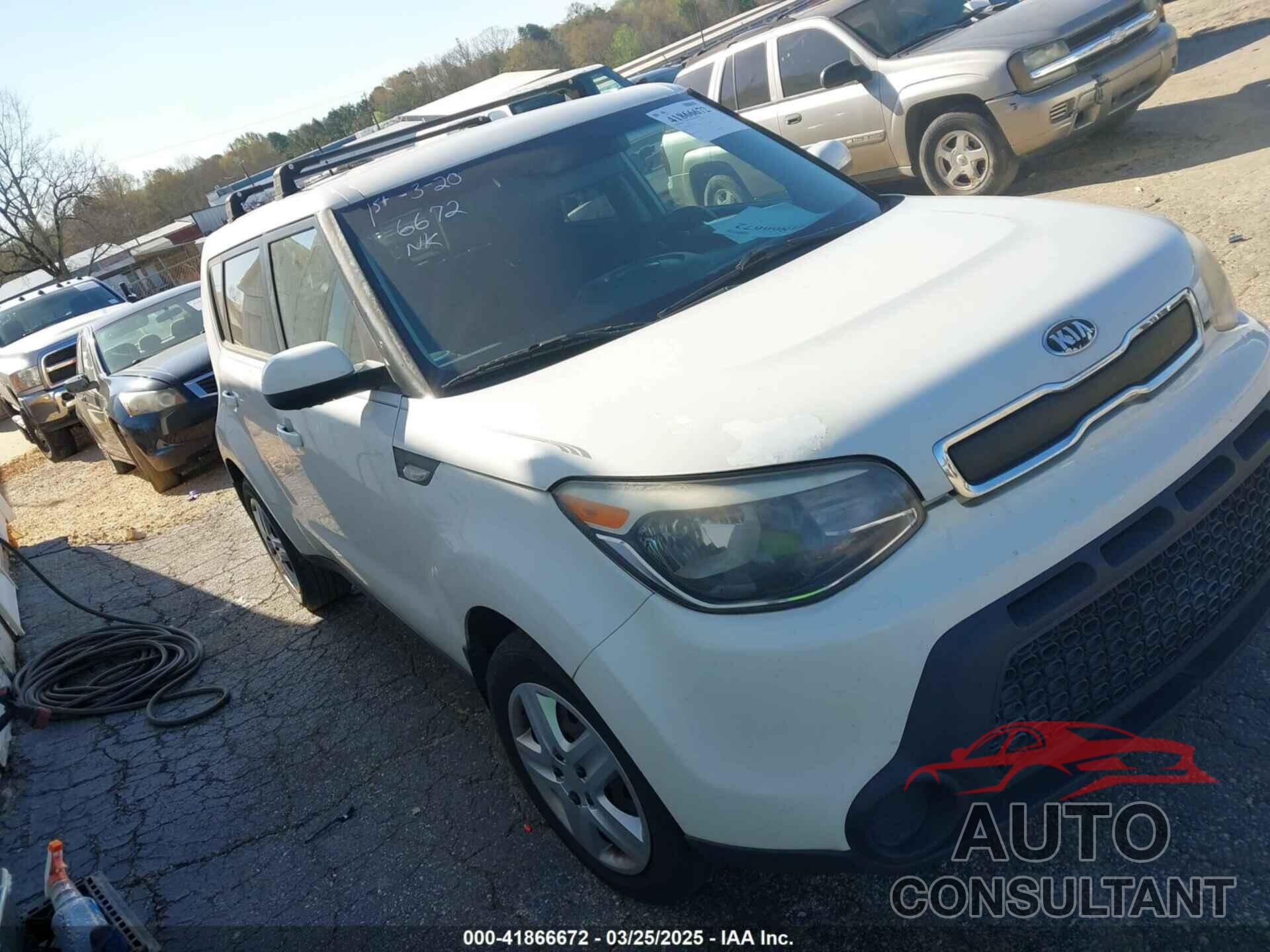 KIA SOUL 2014 - KNDJN2A24E7043241