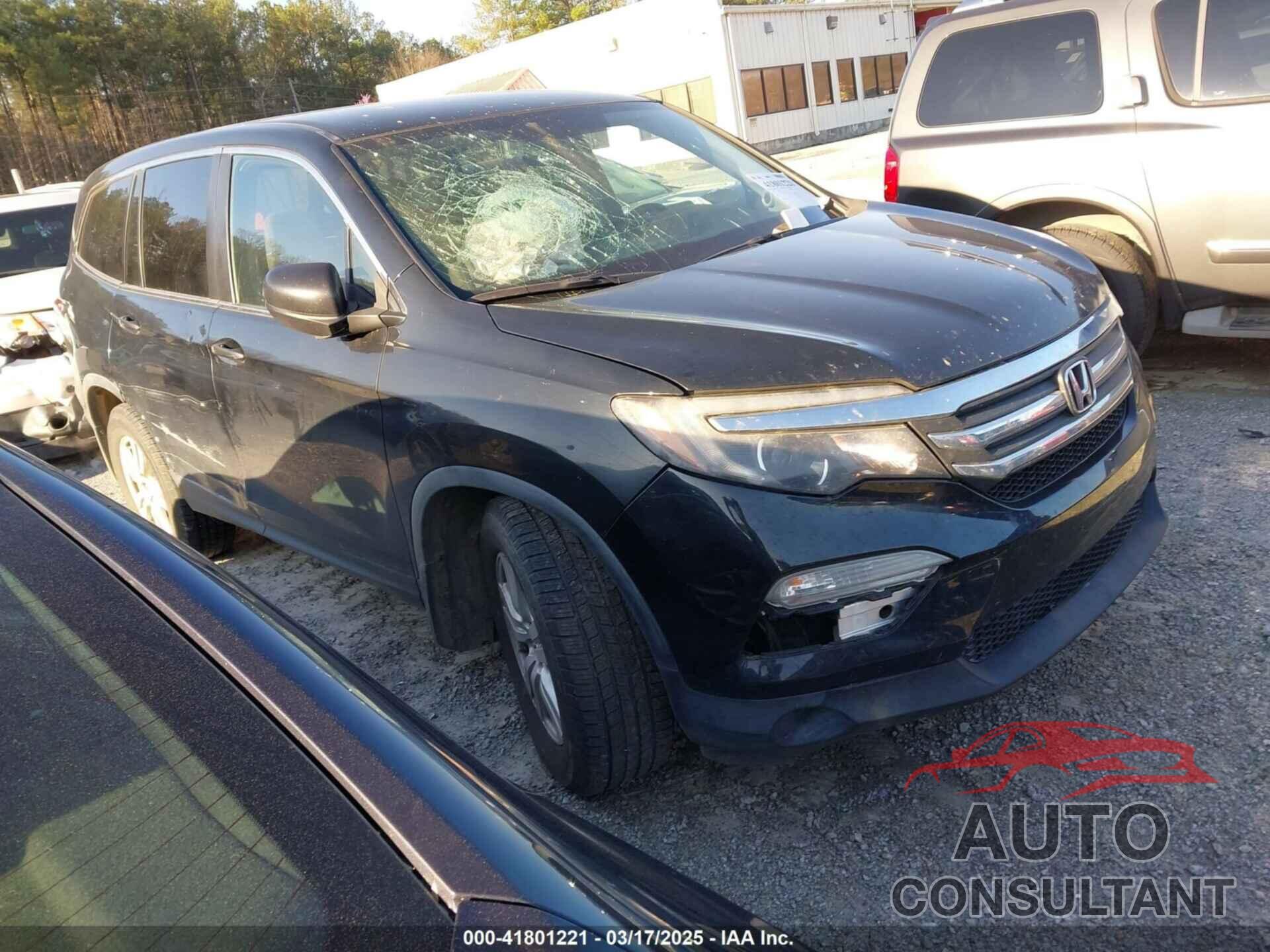 HONDA PILOT 2016 - 5FNYF5H15GB004567