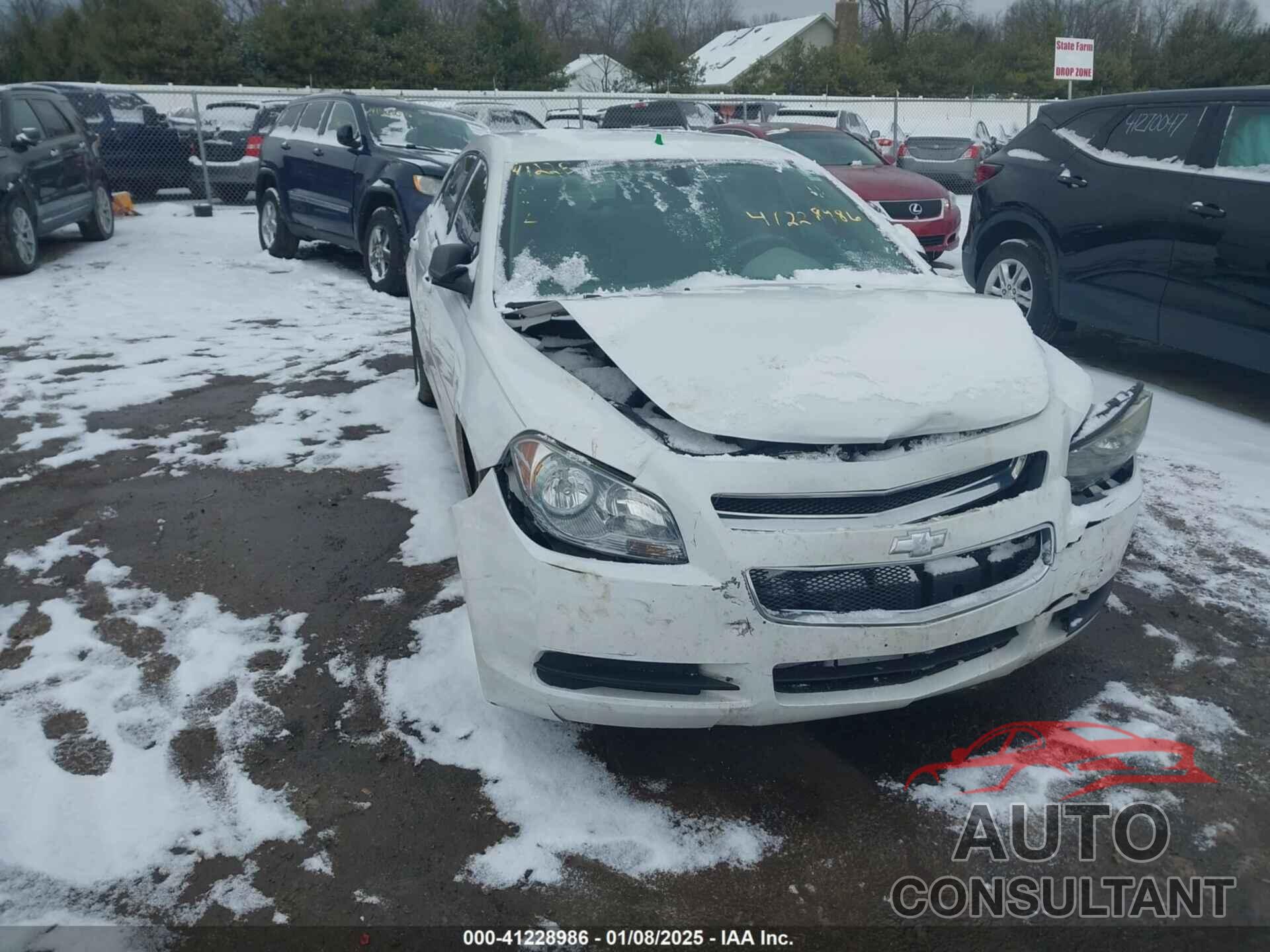 CHEVROLET MALIBU 2012 - 1G1ZA5EU5CF388446