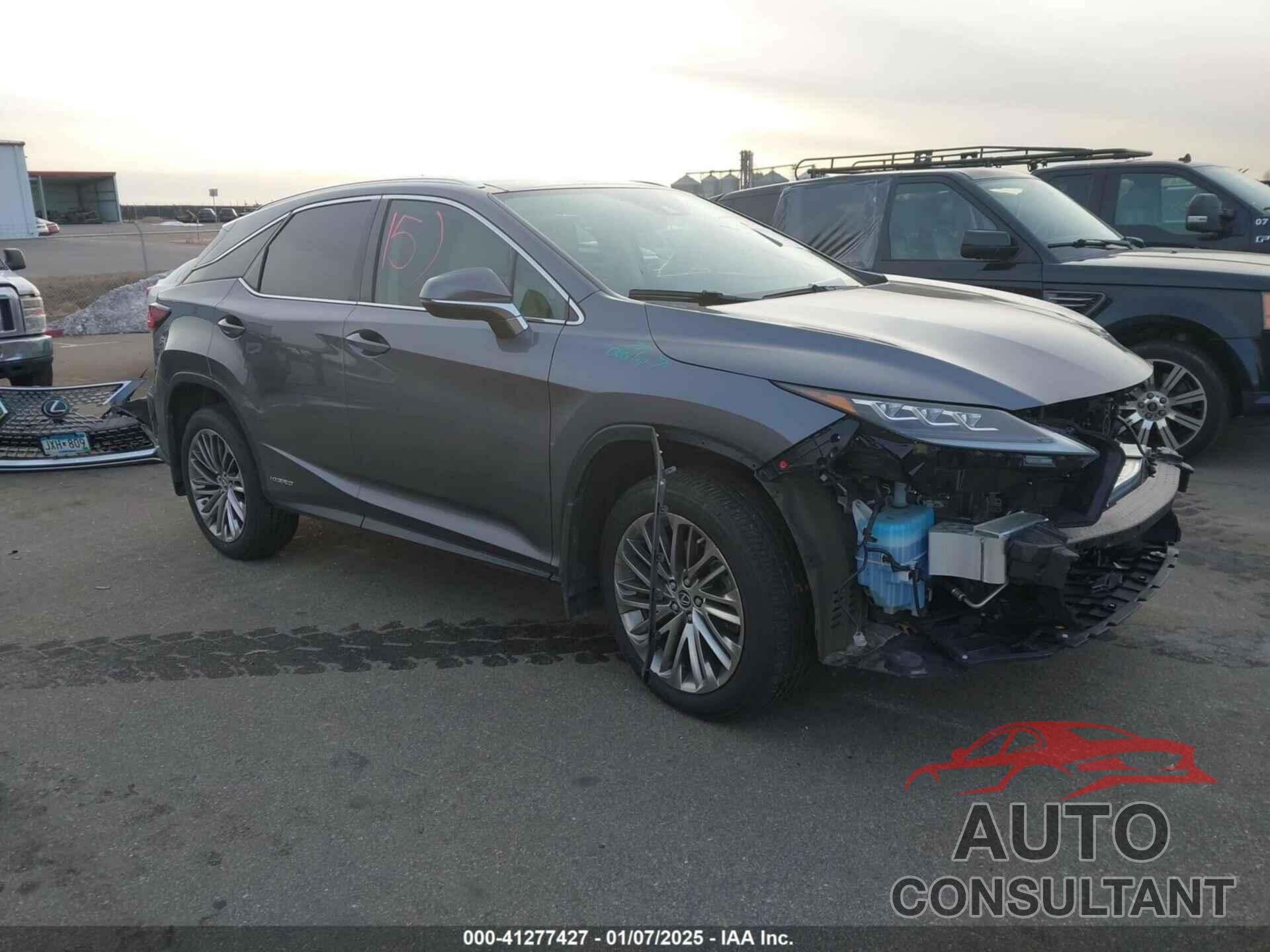 LEXUS RX 450H 2022 - 2T2JGMDA6NC092931