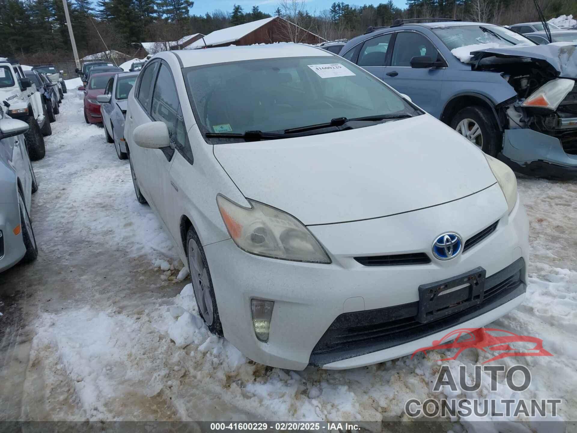TOYOTA PRIUS 2013 - JTDKN3DU0D5597099