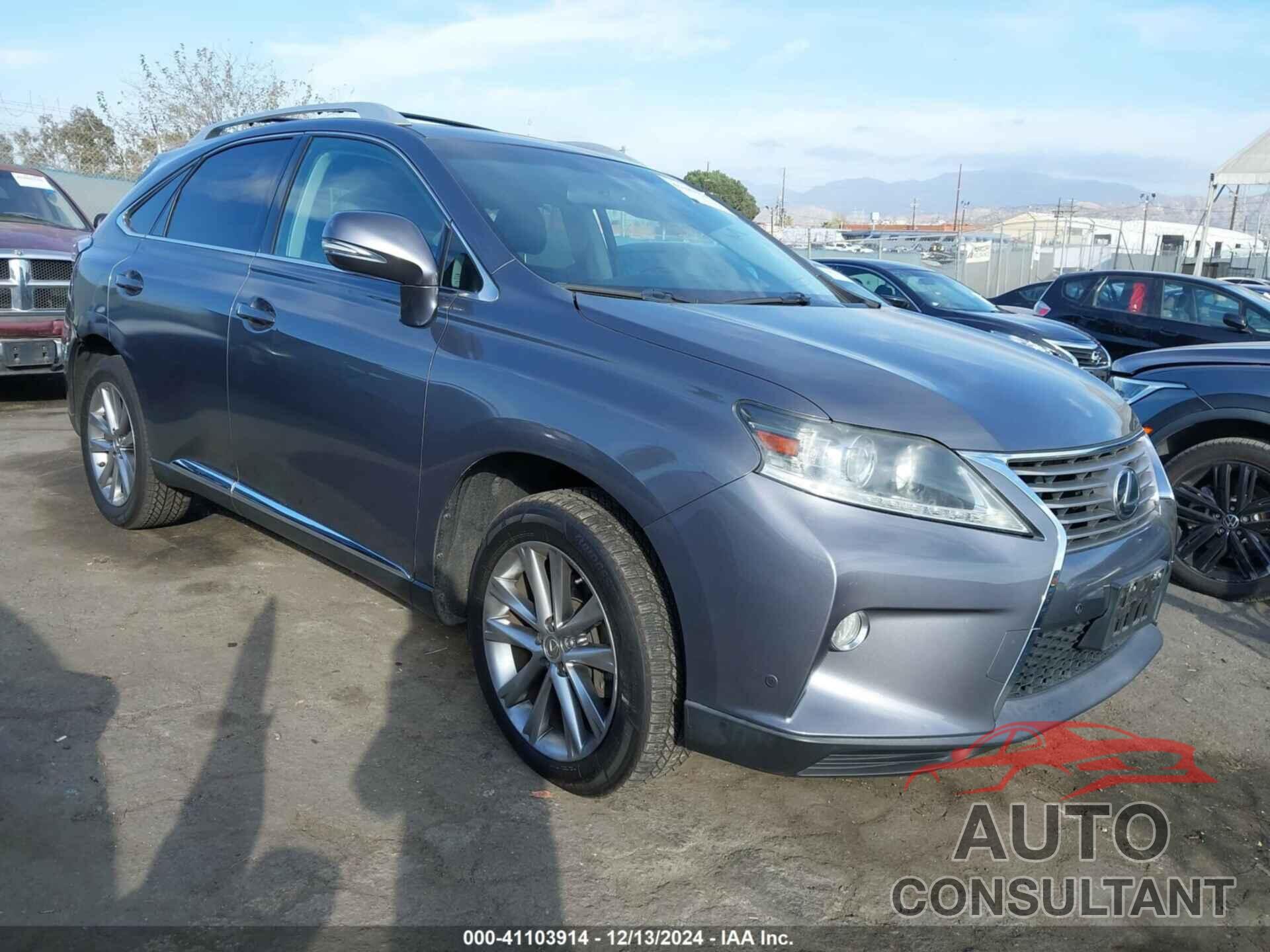 LEXUS RX 350 2014 - 2T2ZK1BA8EC134387