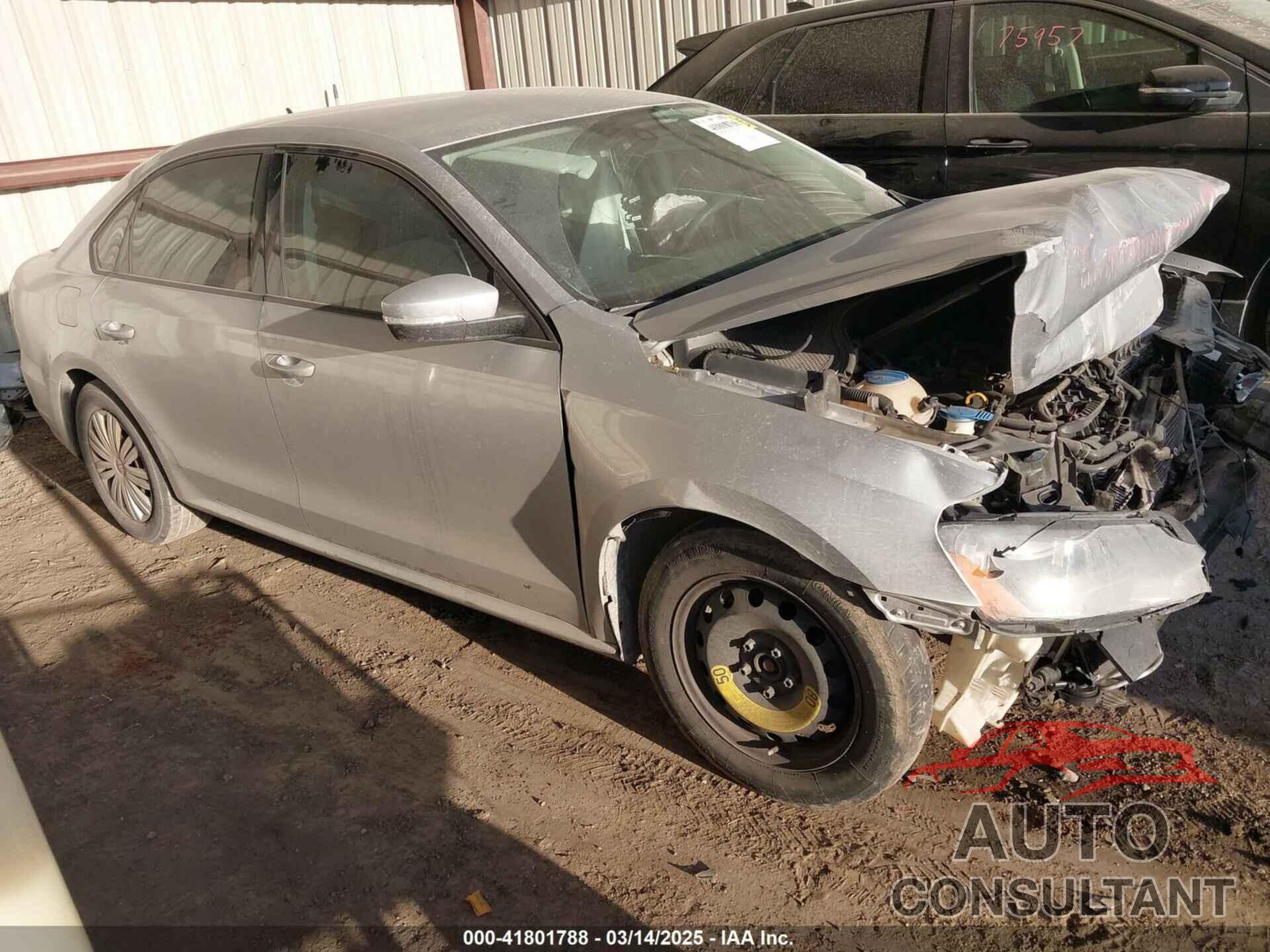 VOLKSWAGEN PASSAT 2014 - 1VWAS7A31EC091234