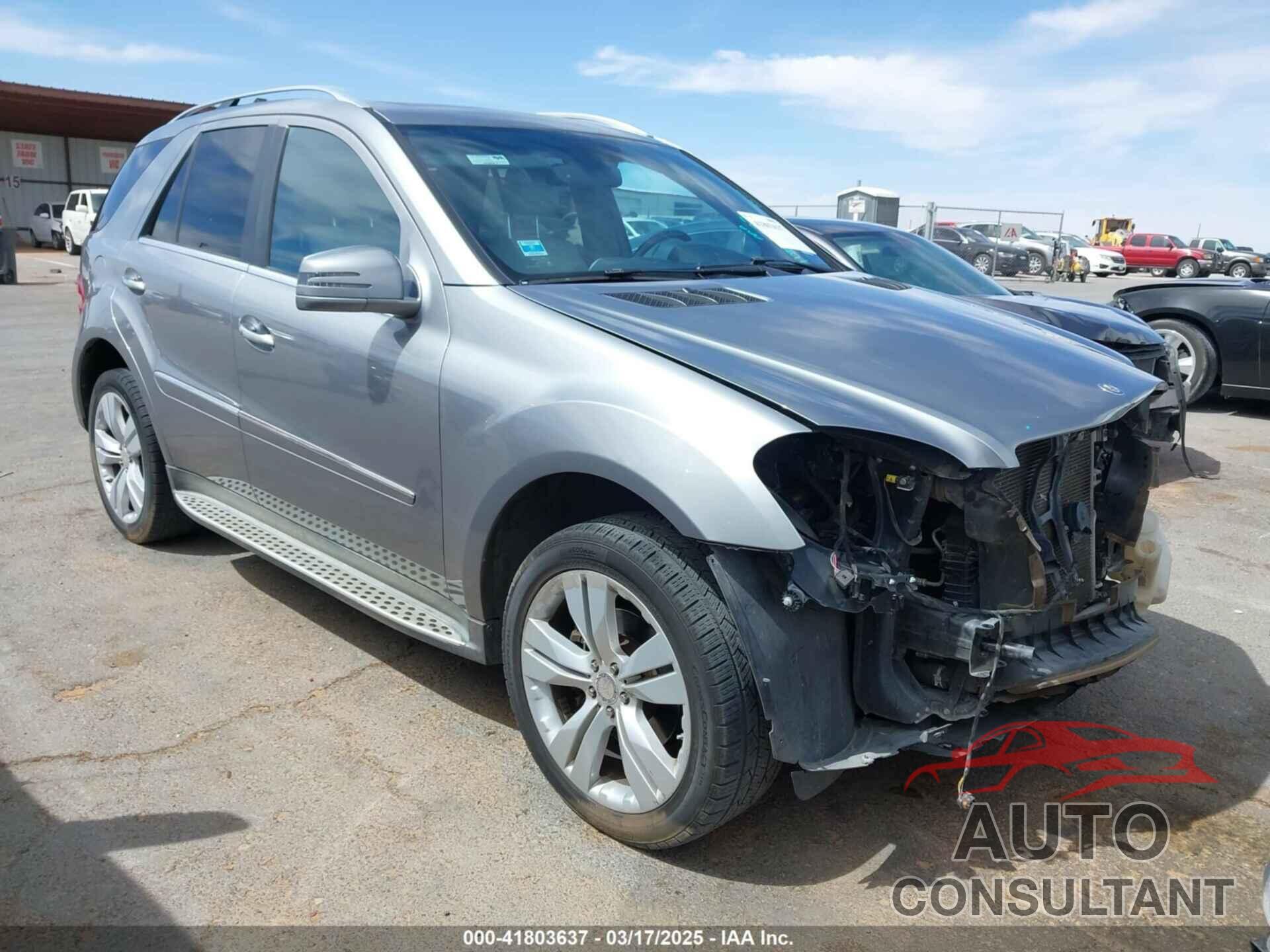 MERCEDES-BENZ ML 350 2011 - 4JGBB5GB6BA665078