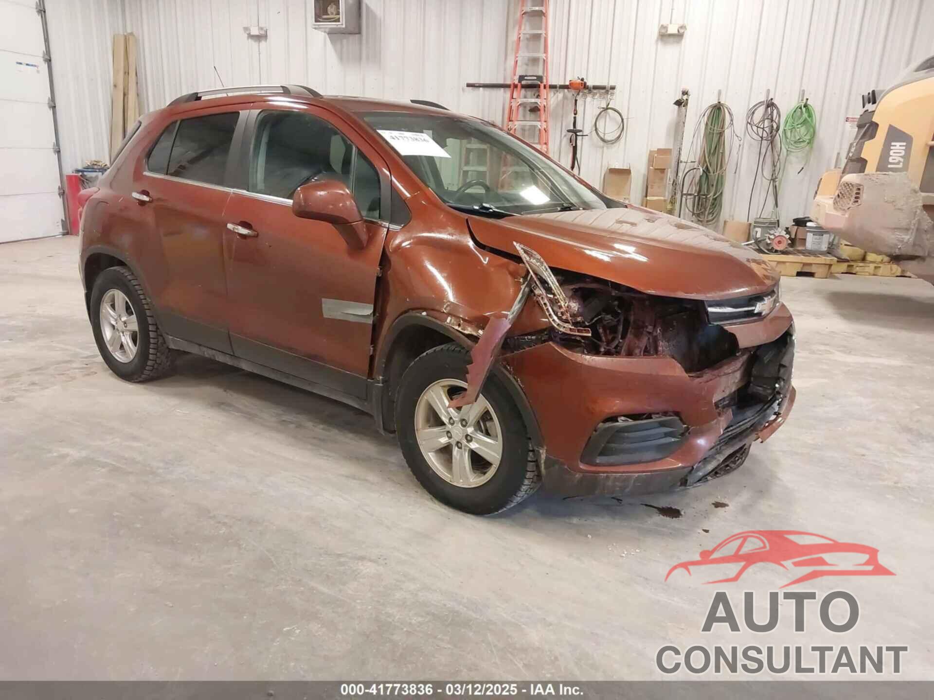 CHEVROLET TRAX 2019 - 3GNCJPSB4KL277166