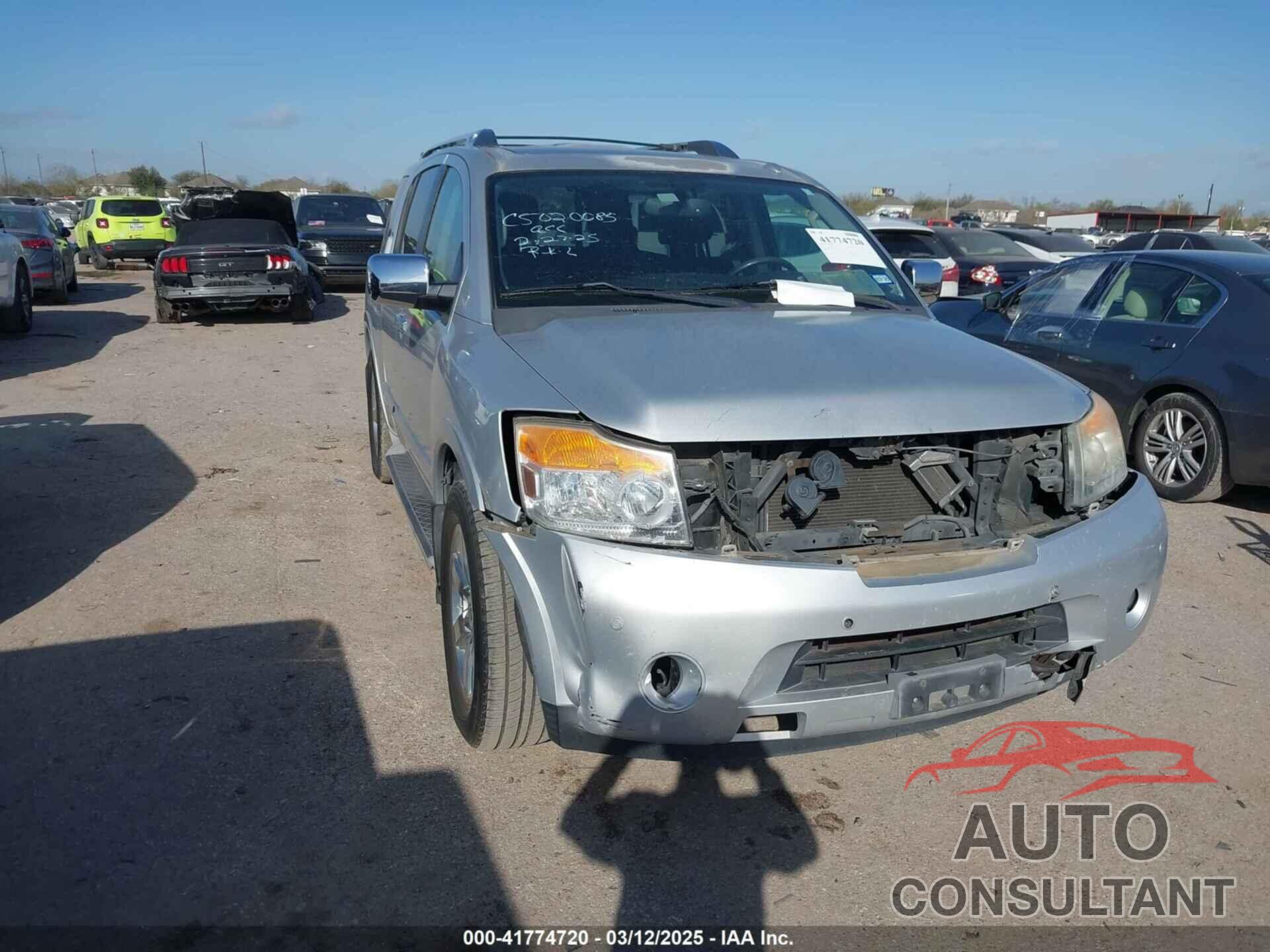 NISSAN ARMADA 2011 - 5N1BA0NF5BN605491