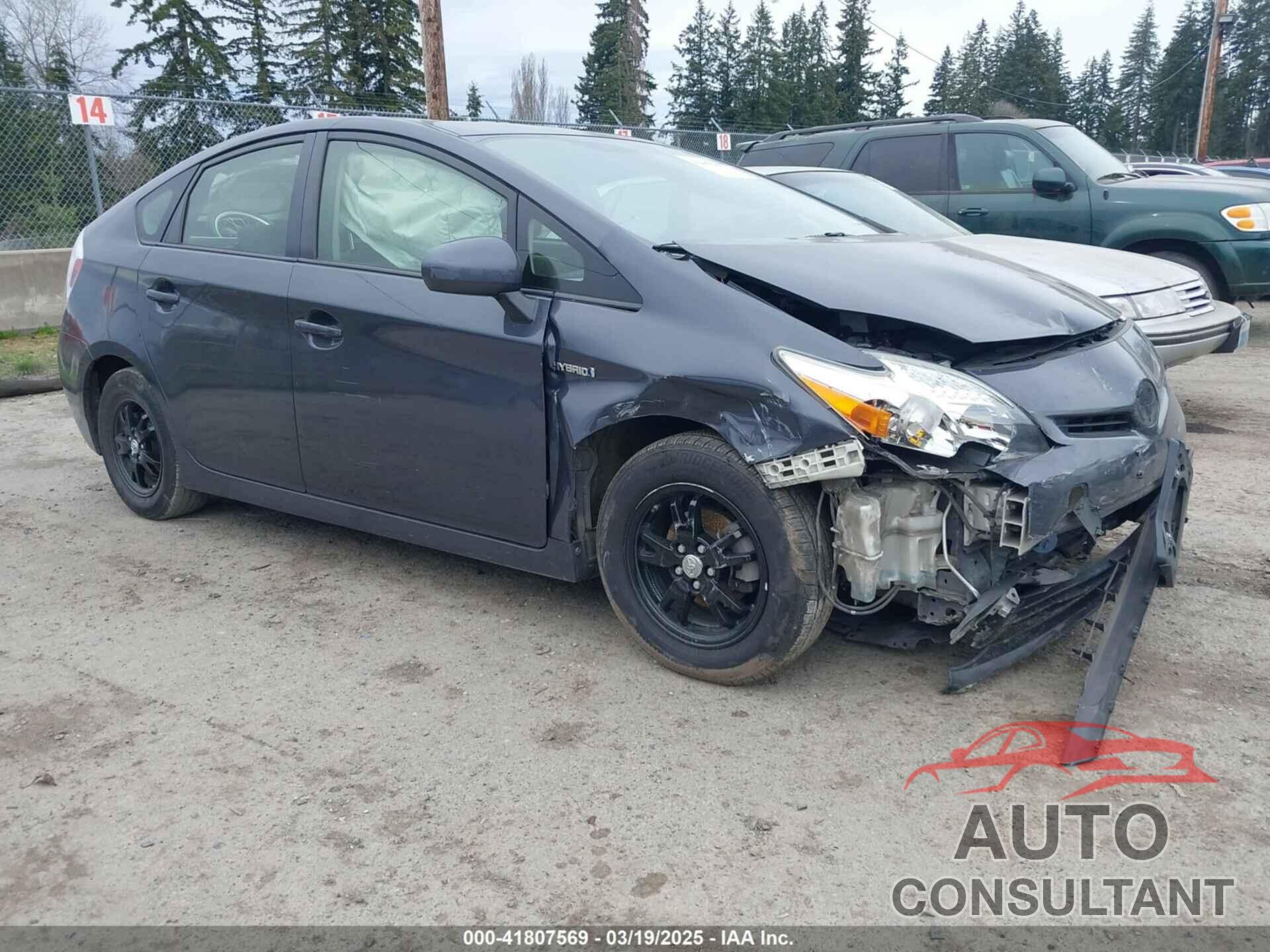 TOYOTA PRIUS 2015 - JTDKN3DU3F1919180