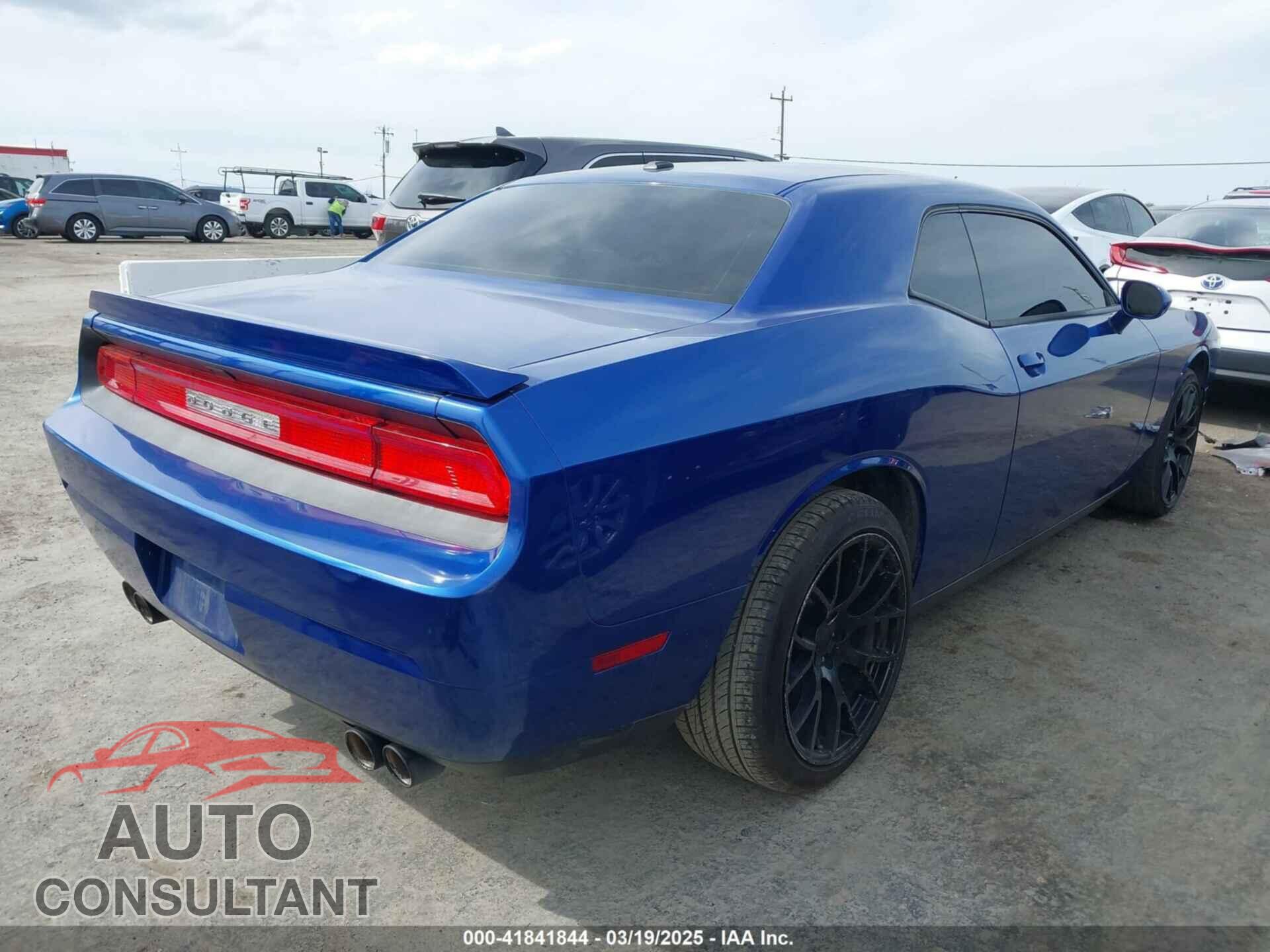 DODGE CHALLENGER 2012 - 2C3CDYBT5CH262396
