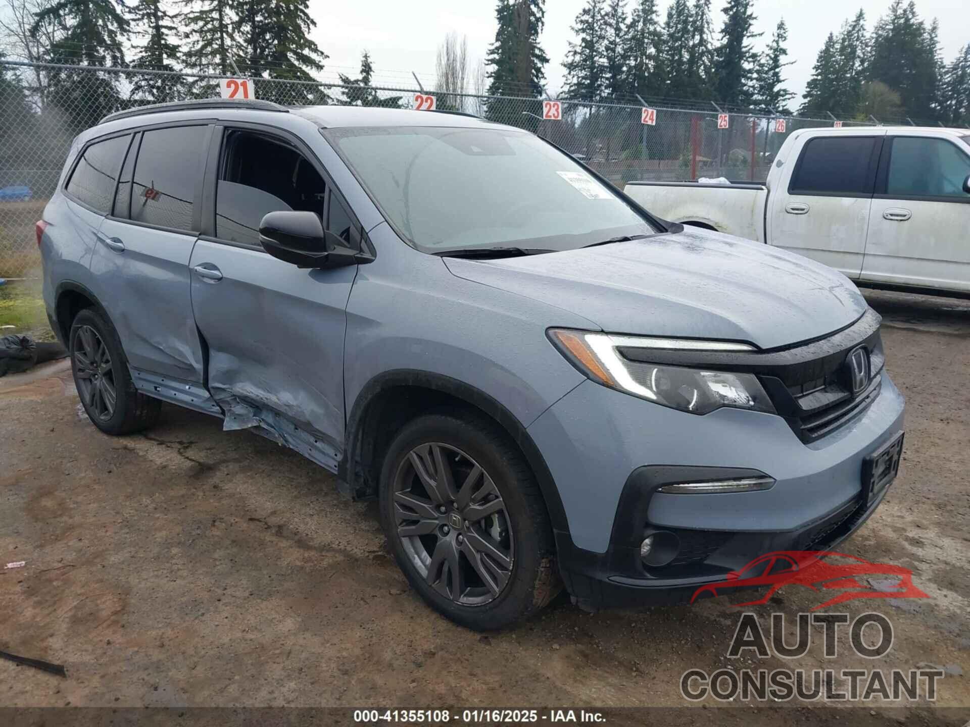 HONDA PILOT 2022 - 5FNYF6H35NB018991