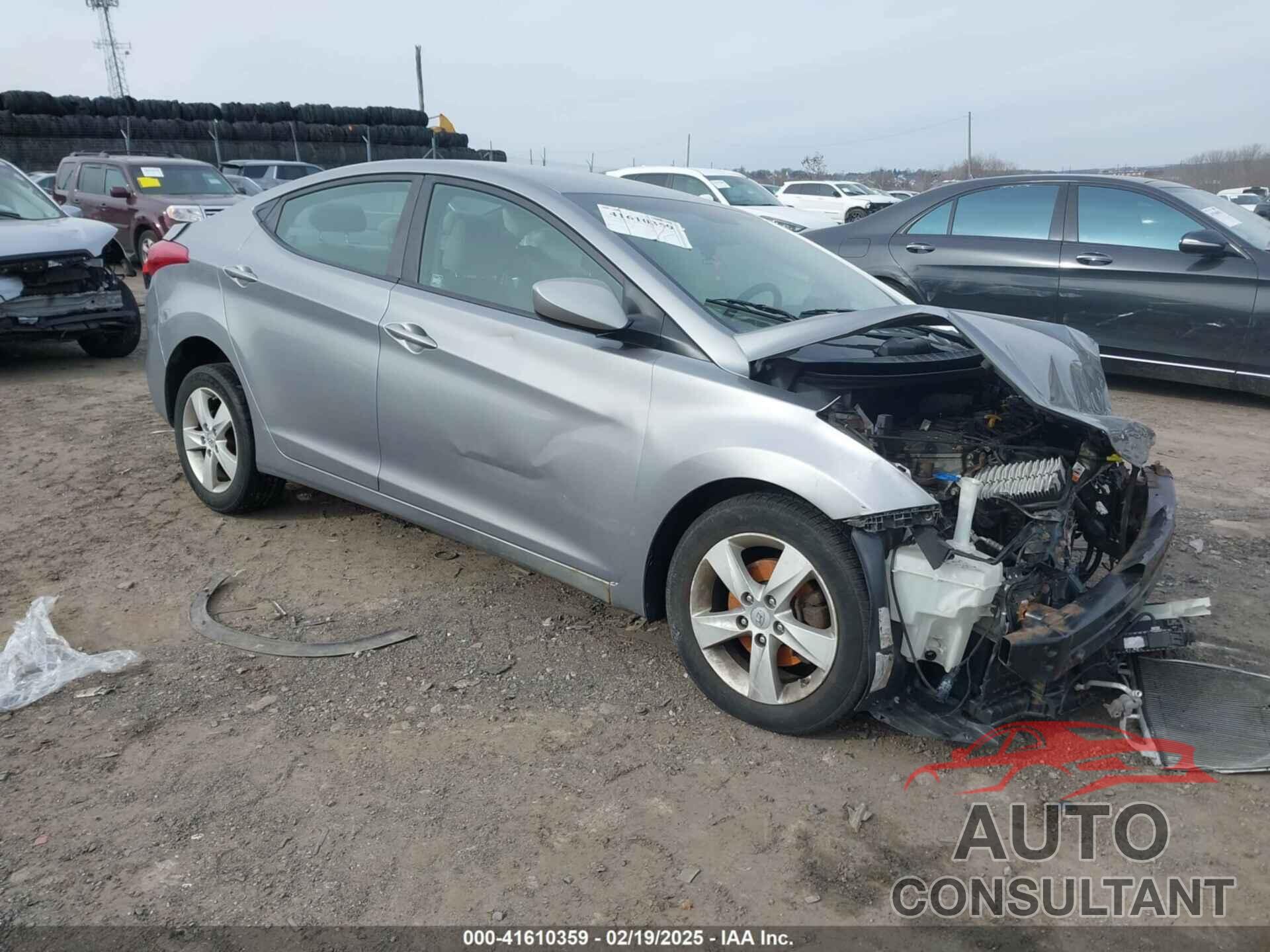 HYUNDAI ELANTRA 2013 - KMHDH4AE0DU496438