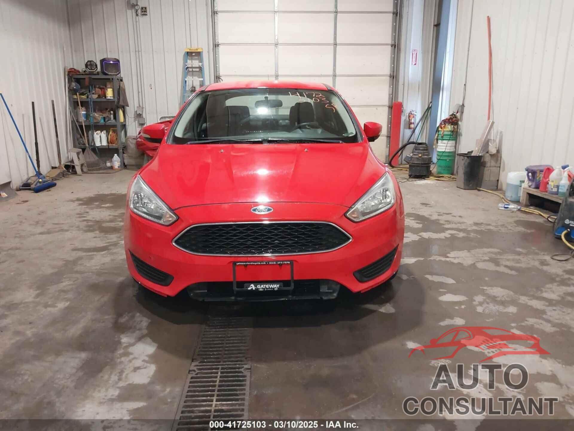 FORD FOCUS 2017 - 1FADP3F25HL231838