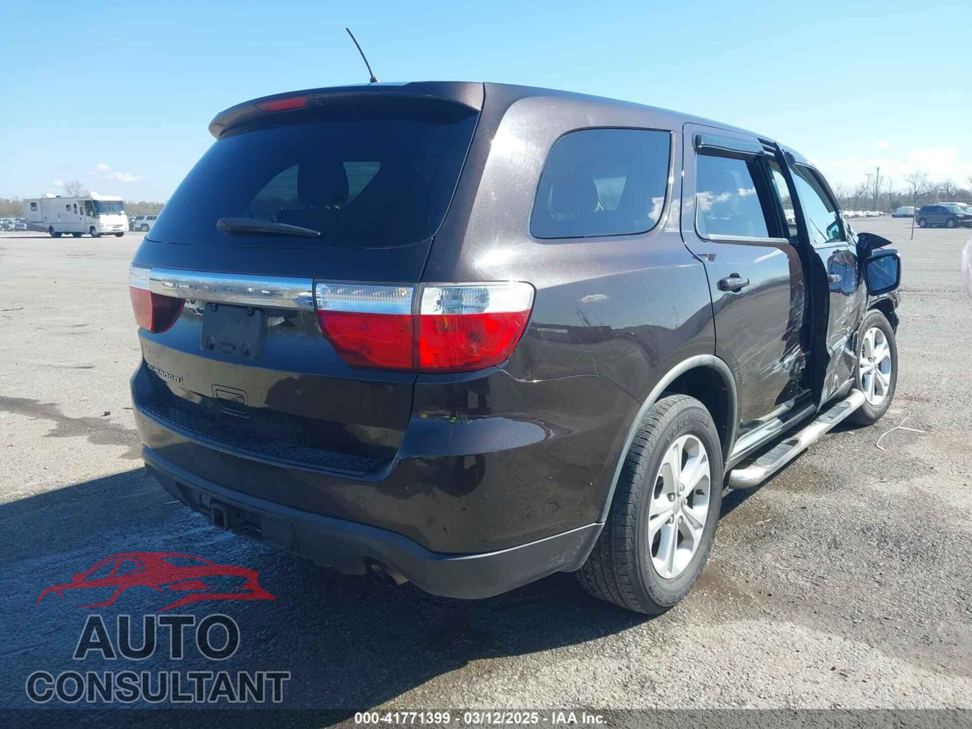 DODGE DURANGO 2012 - 1C4RDHAG0CC196871