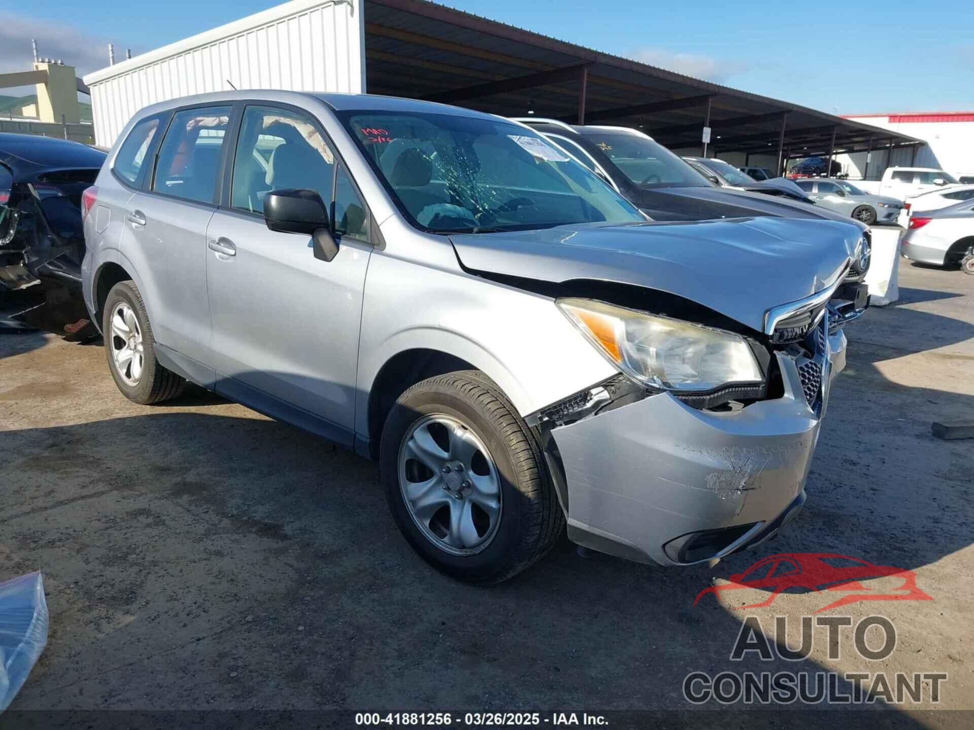 SUBARU FORESTER 2014 - JF2SJAAC3EH415327