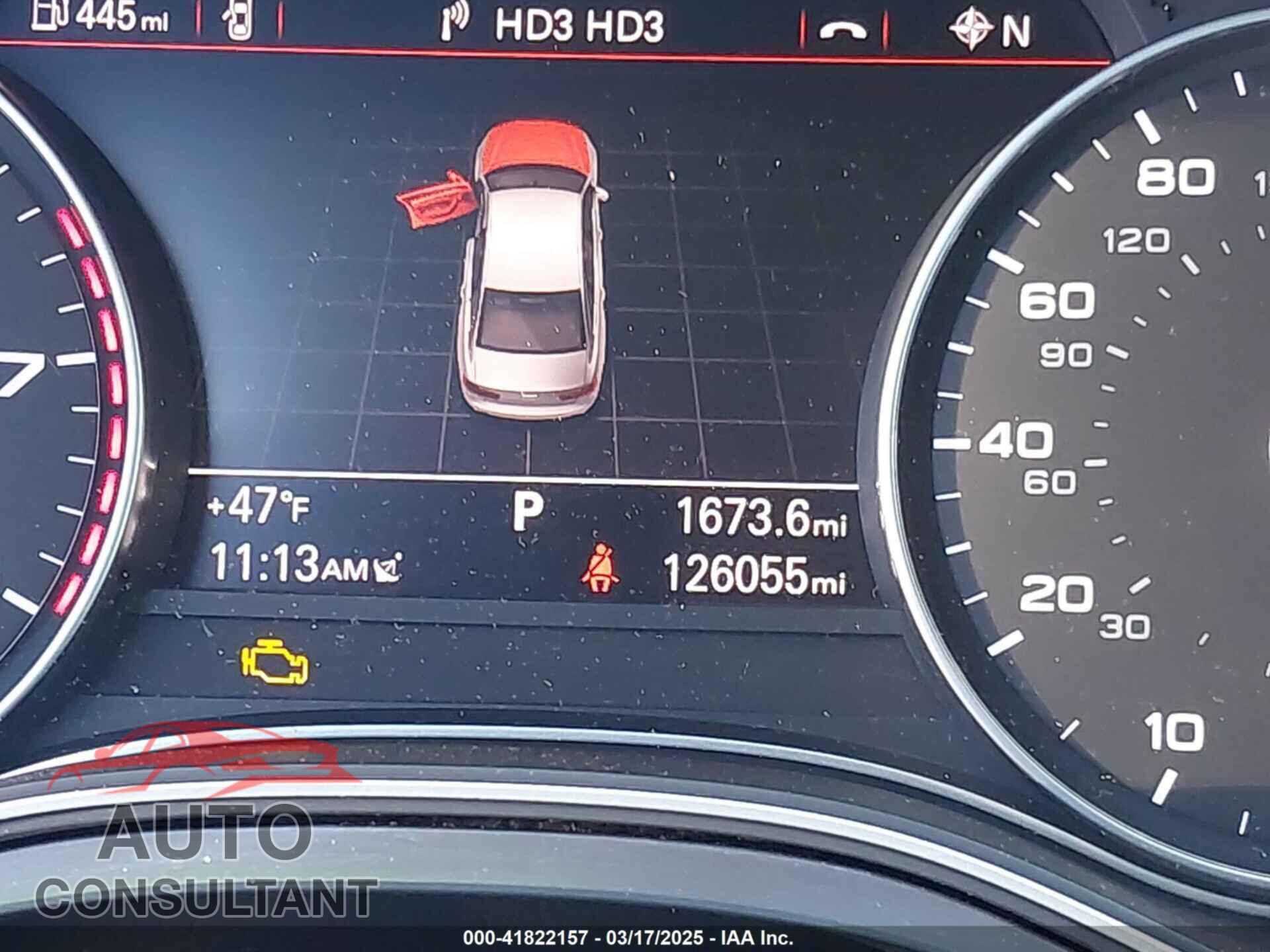 AUDI A6 2016 - WAUFGAFC9GN004863
