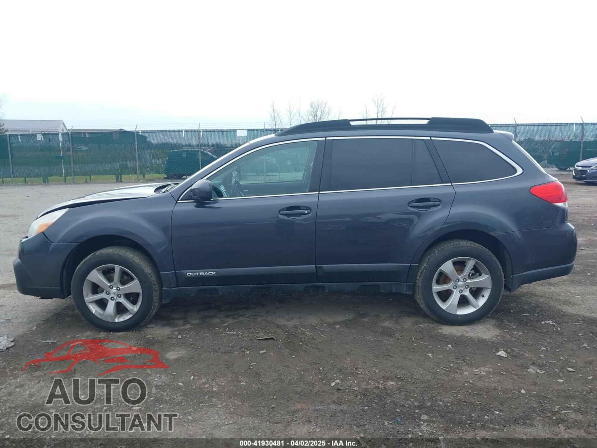 SUBARU OUTBACK 2013 - 4S4BRBJC4D3202553