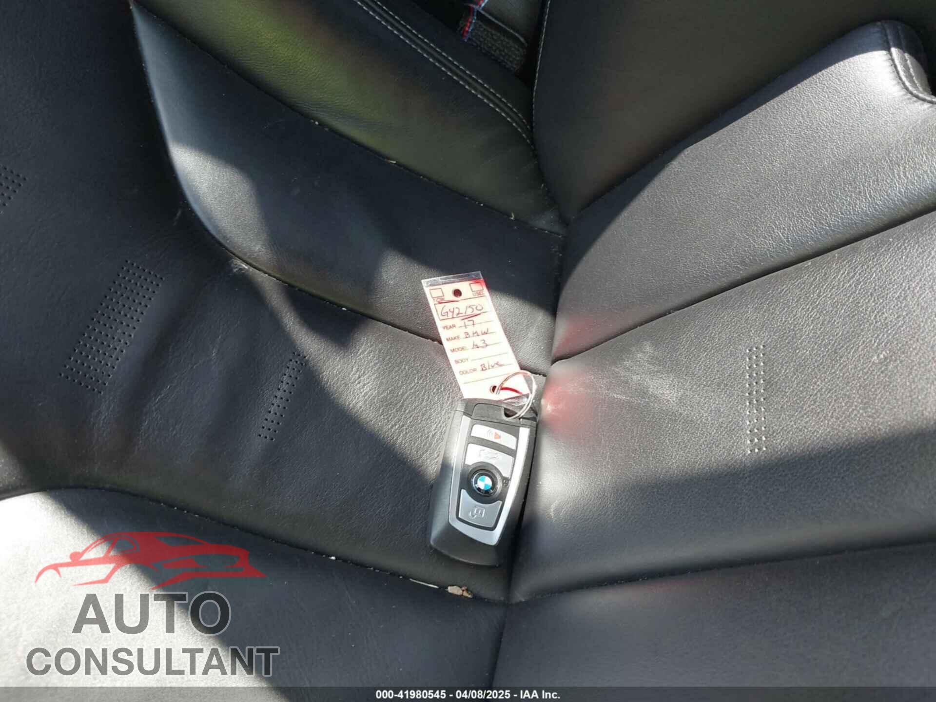 BMW M3 2017 - WBS8M9C59H5G42150