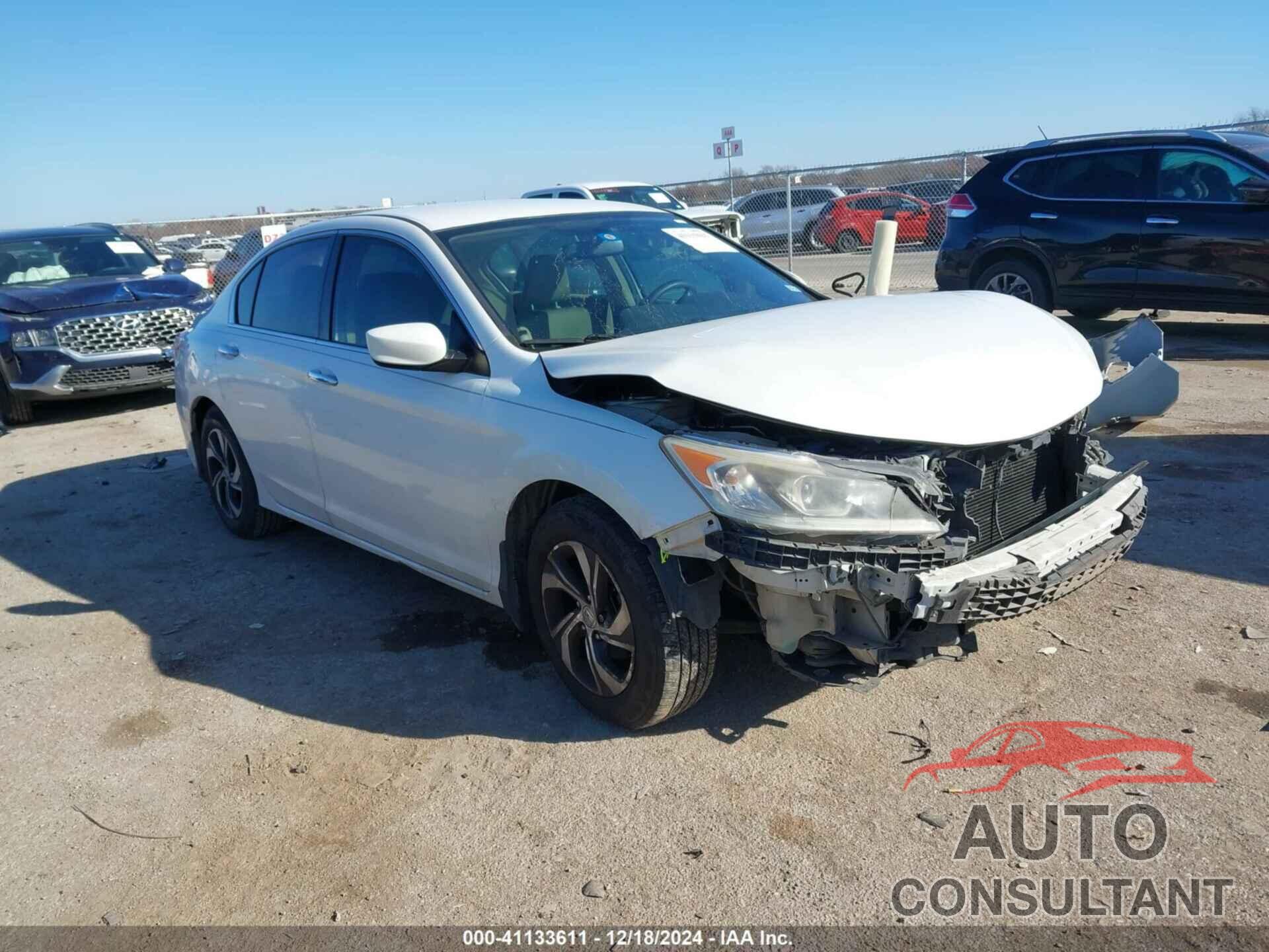 HONDA ACCORD 2016 - 1HGCR2F32GA096090