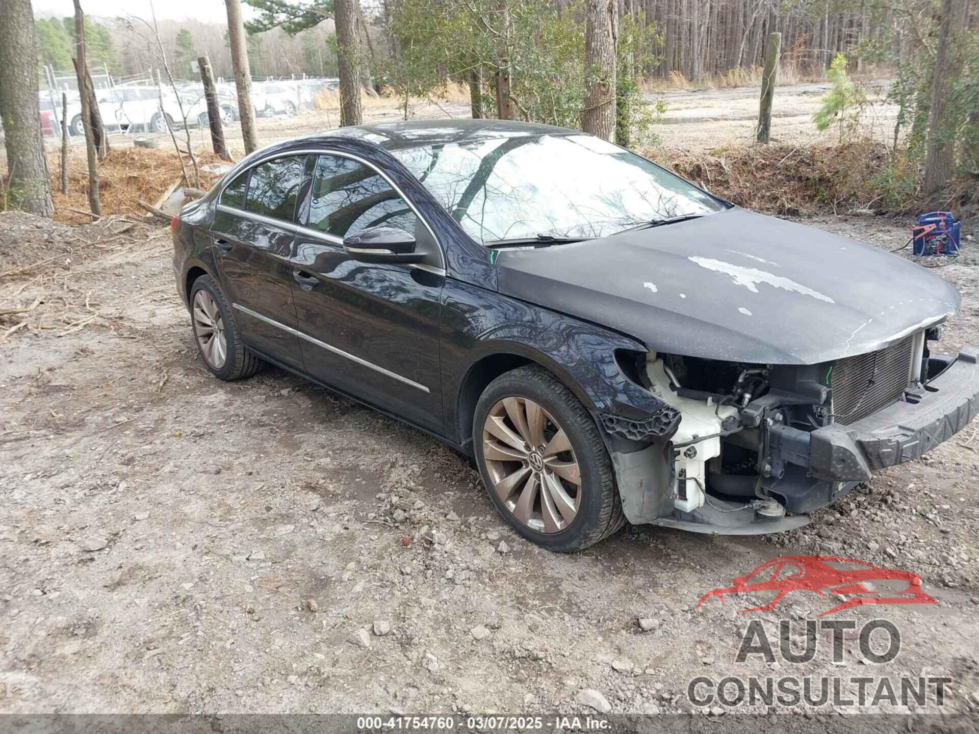 VOLKSWAGEN CC 2012 - WVWMN7AN4CE519338