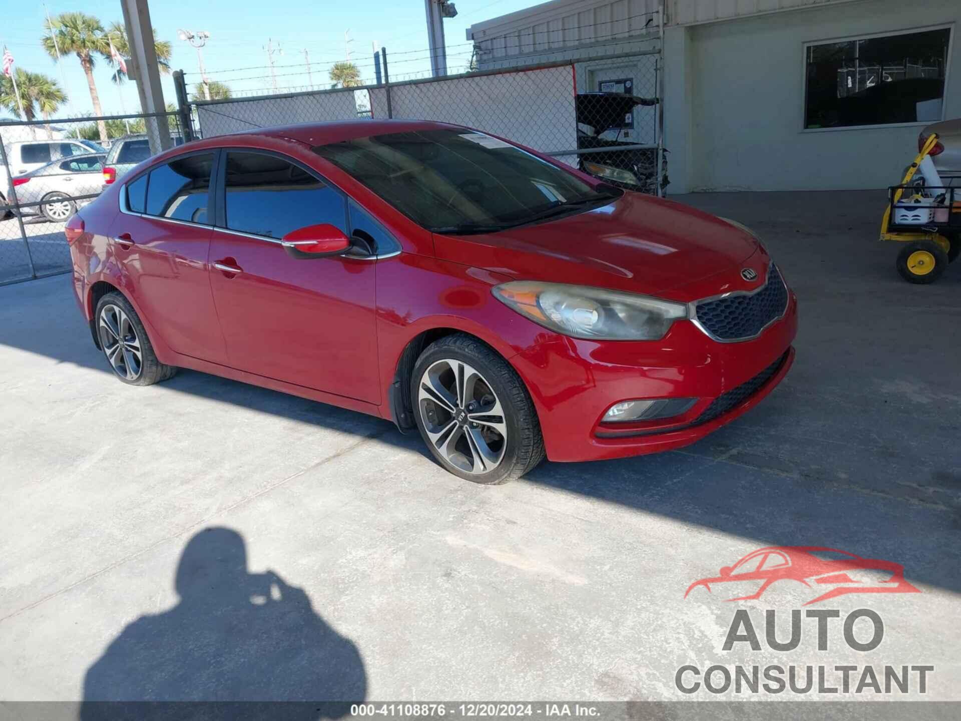 KIA FORTE 2014 - KNAFX4A87E5084651