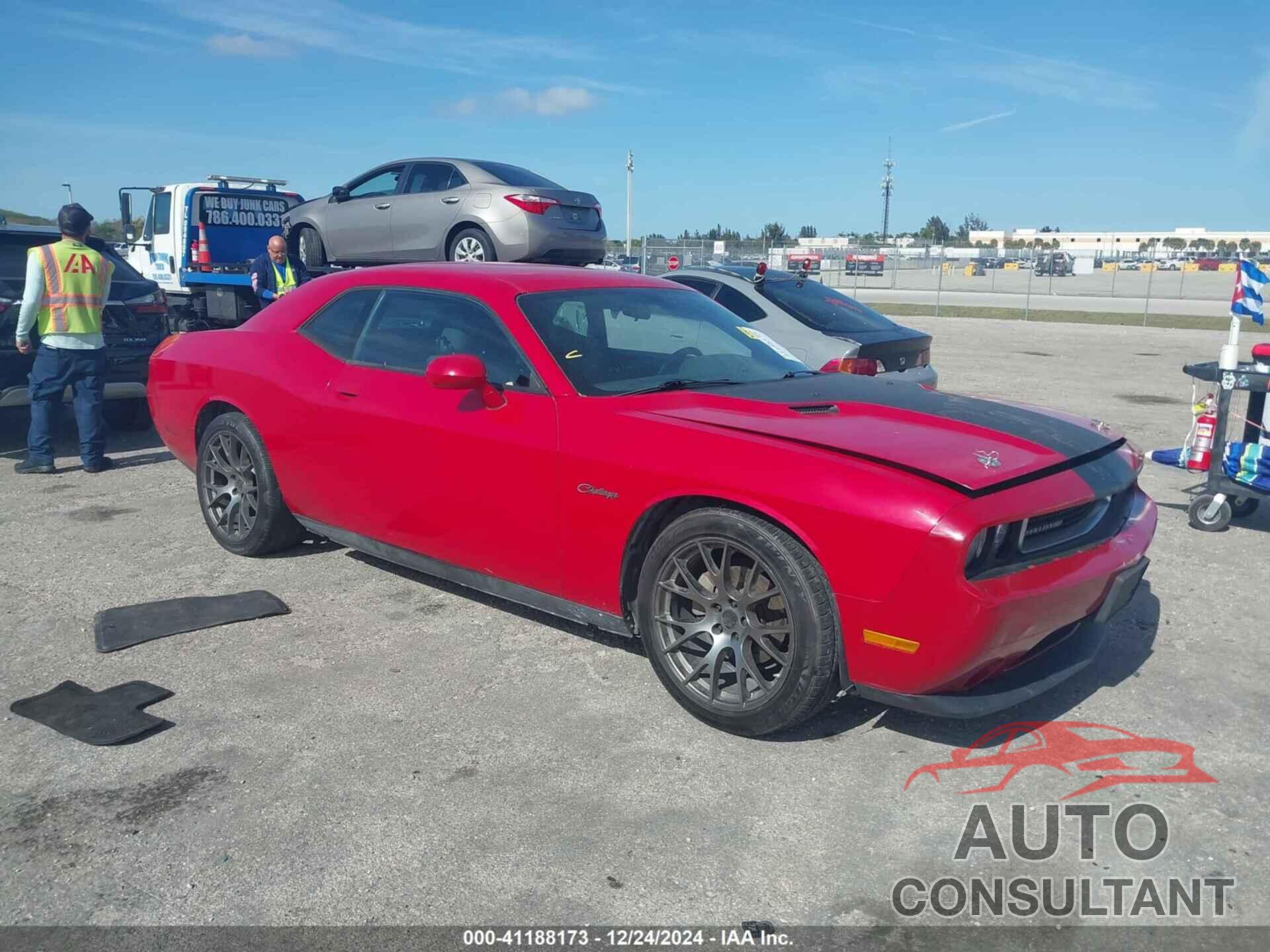 DODGE CHALLENGER 2013 - 2C3CDYAG2DH540435