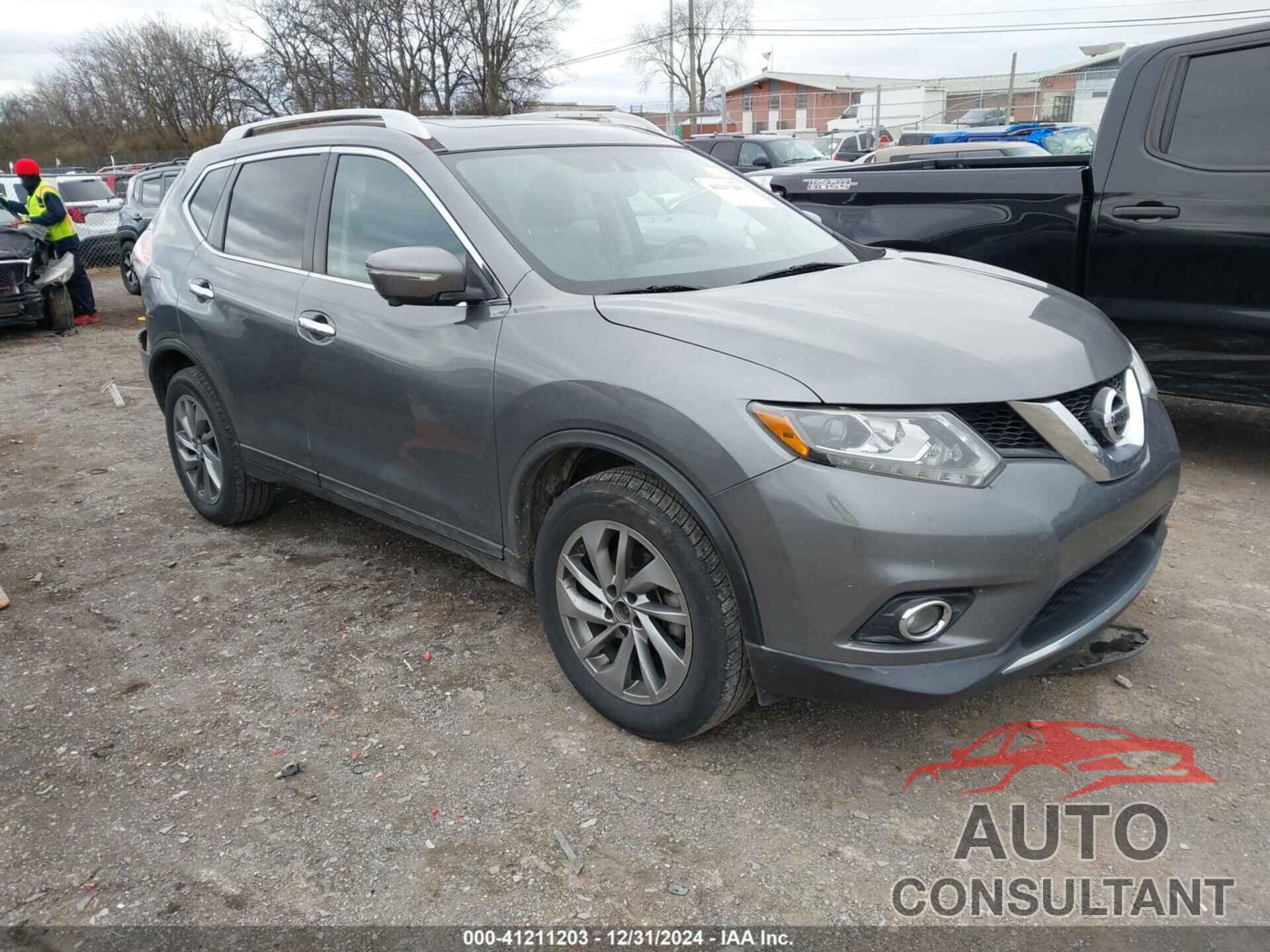 NISSAN ROGUE 2015 - 5N1AT2MV8FC822626