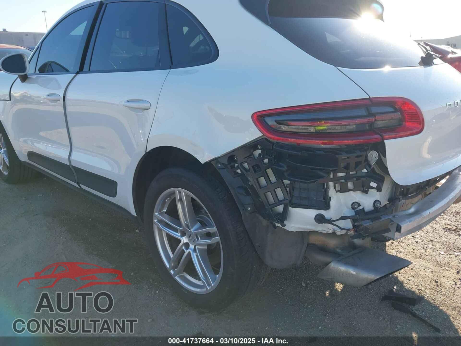 PORSCHE MACAN 2017 - WP1AA2A55HLB07044