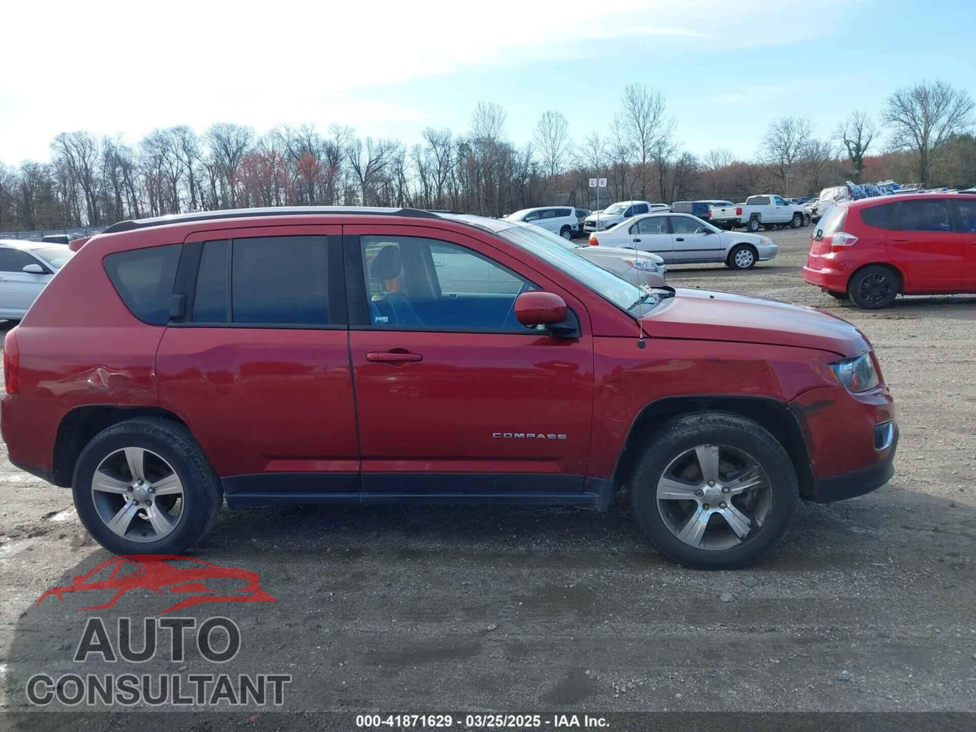 JEEP COMPASS 2017 - 1C4NJDEB7HD103277