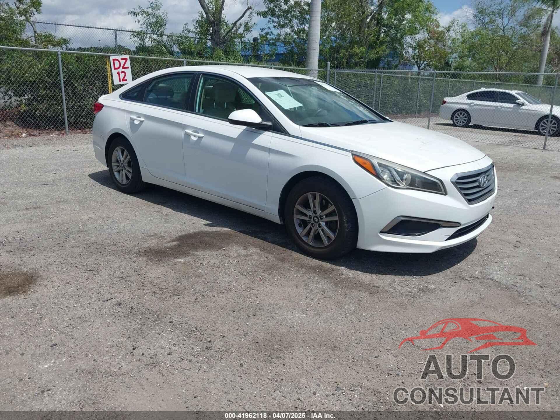 HYUNDAI SONATA 2017 - 5NPE24AF2HH544508