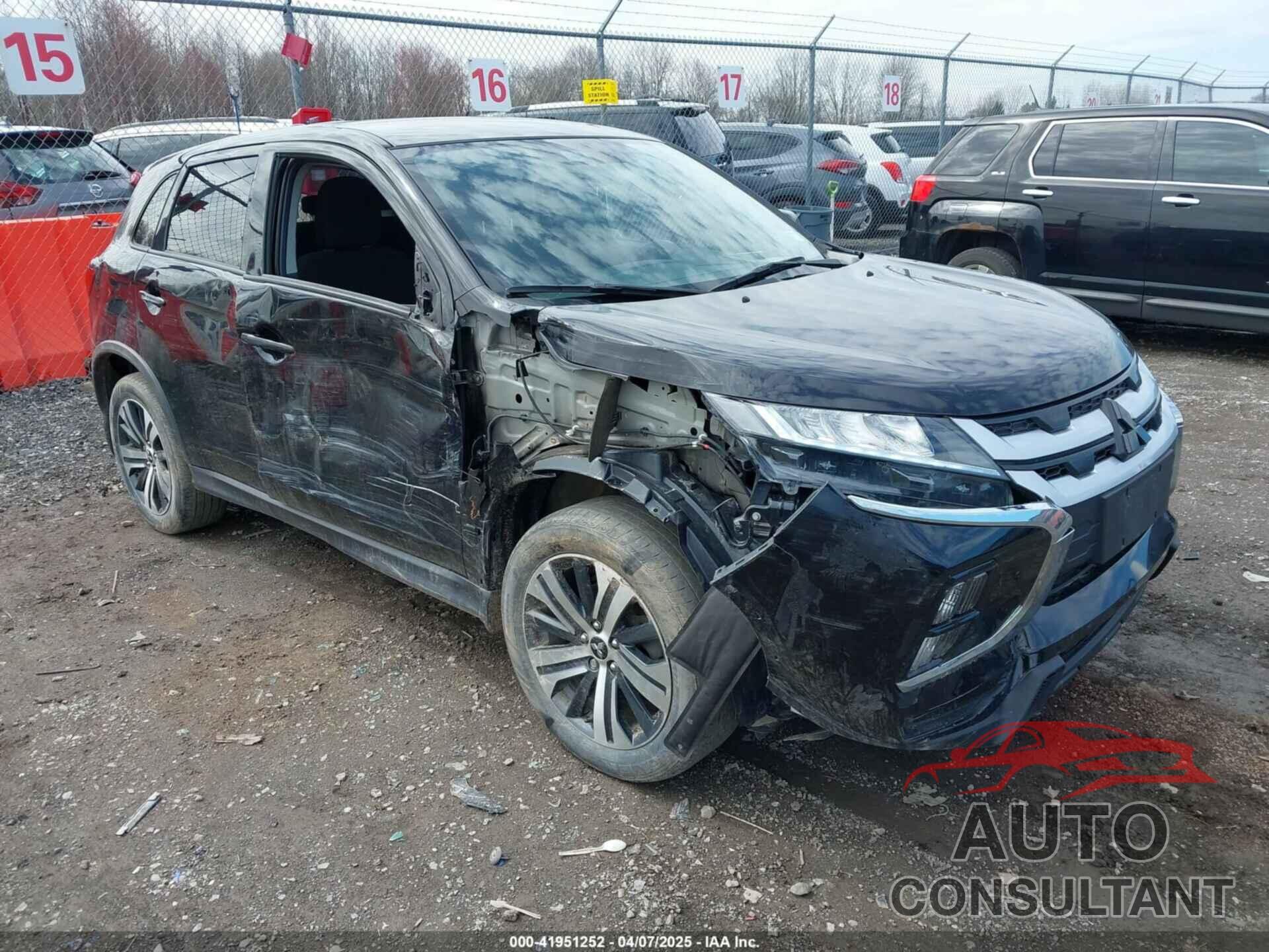 MITSUBISHI OUTLANDER SPORT 2022 - JA4ARUAU2NU006511