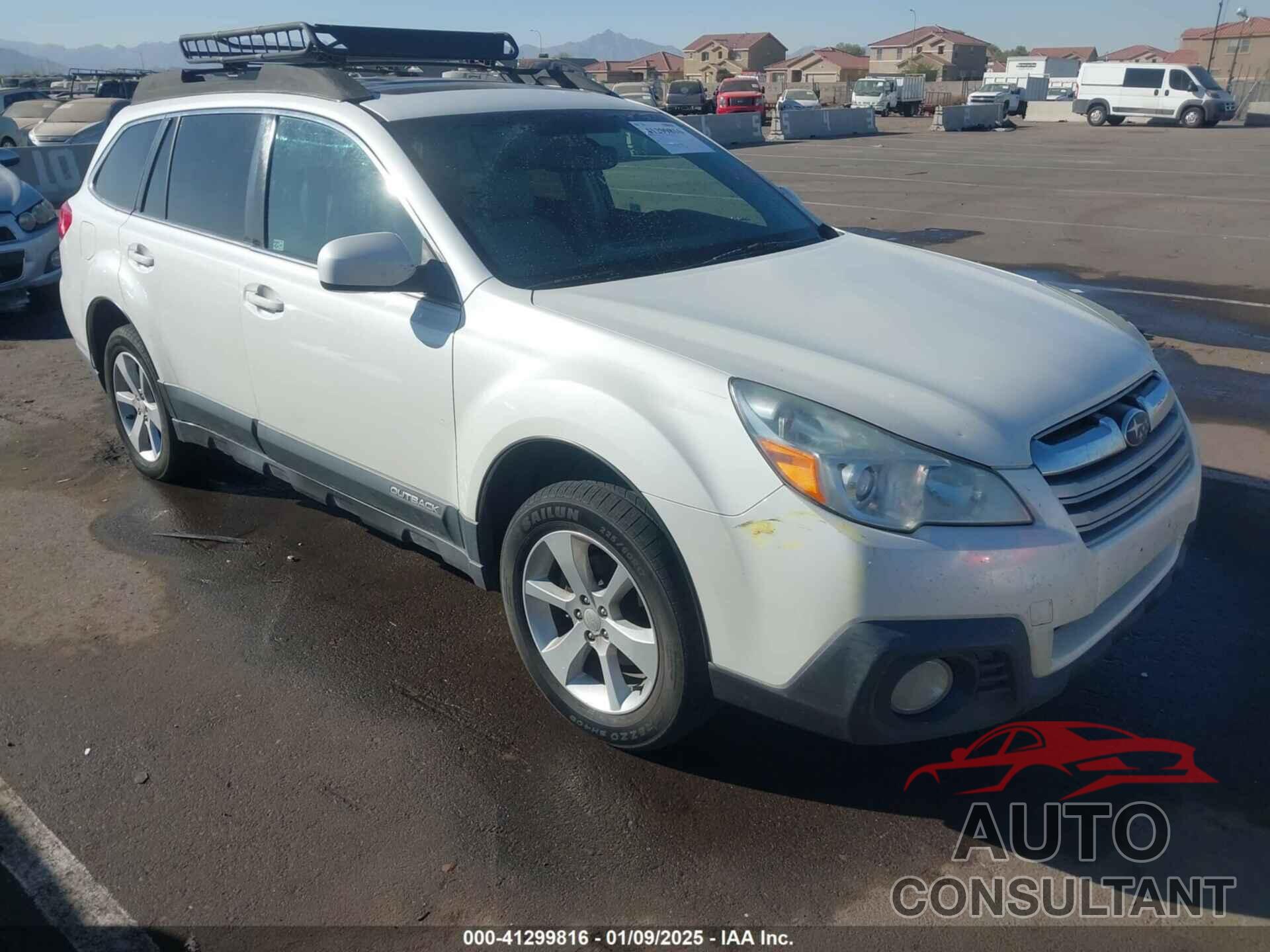 SUBARU OUTBACK 2013 - 4S4BRBGC0D3263602