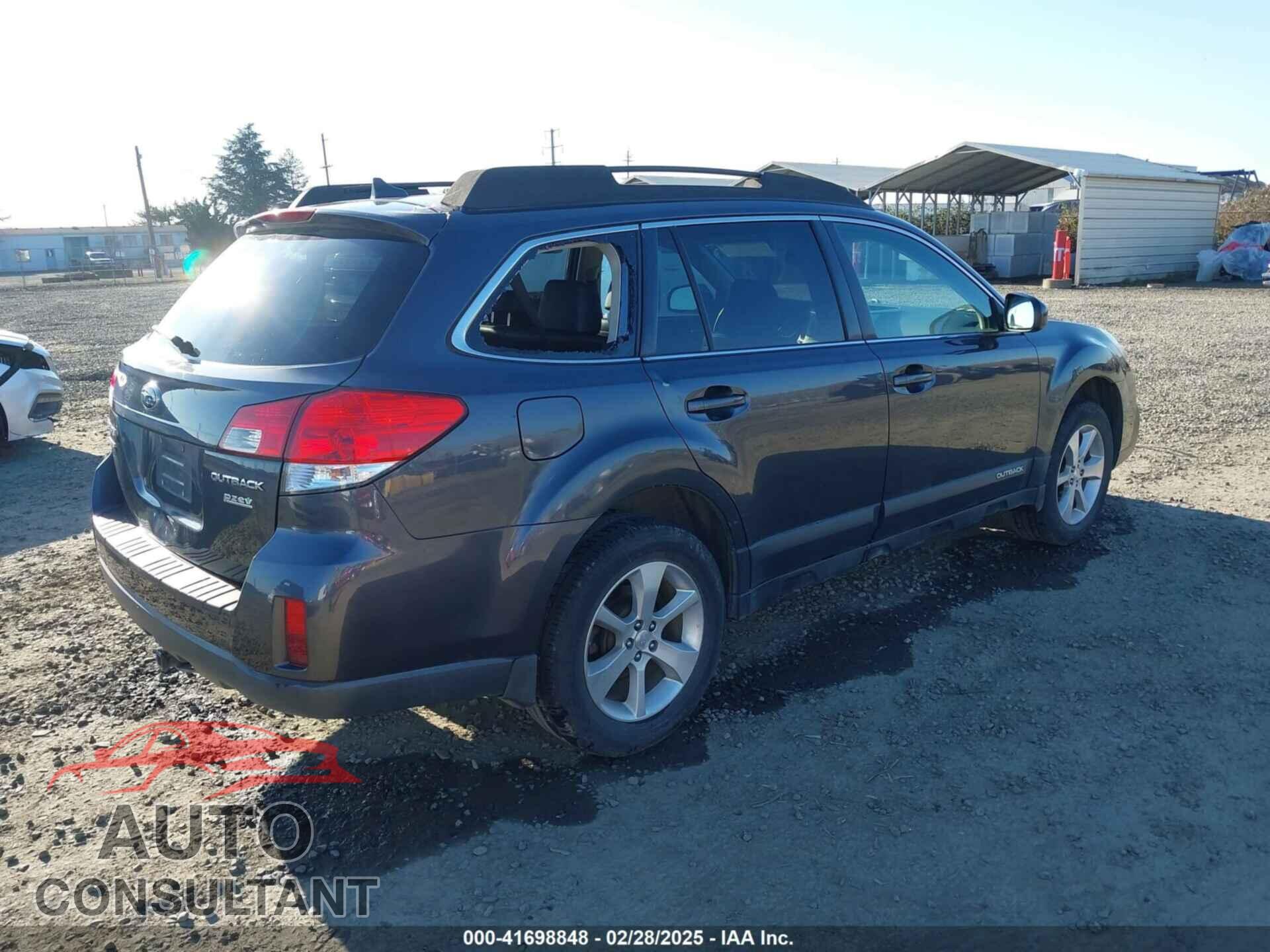 SUBARU OUTBACK 2013 - 4S4BRBKC5D3207663
