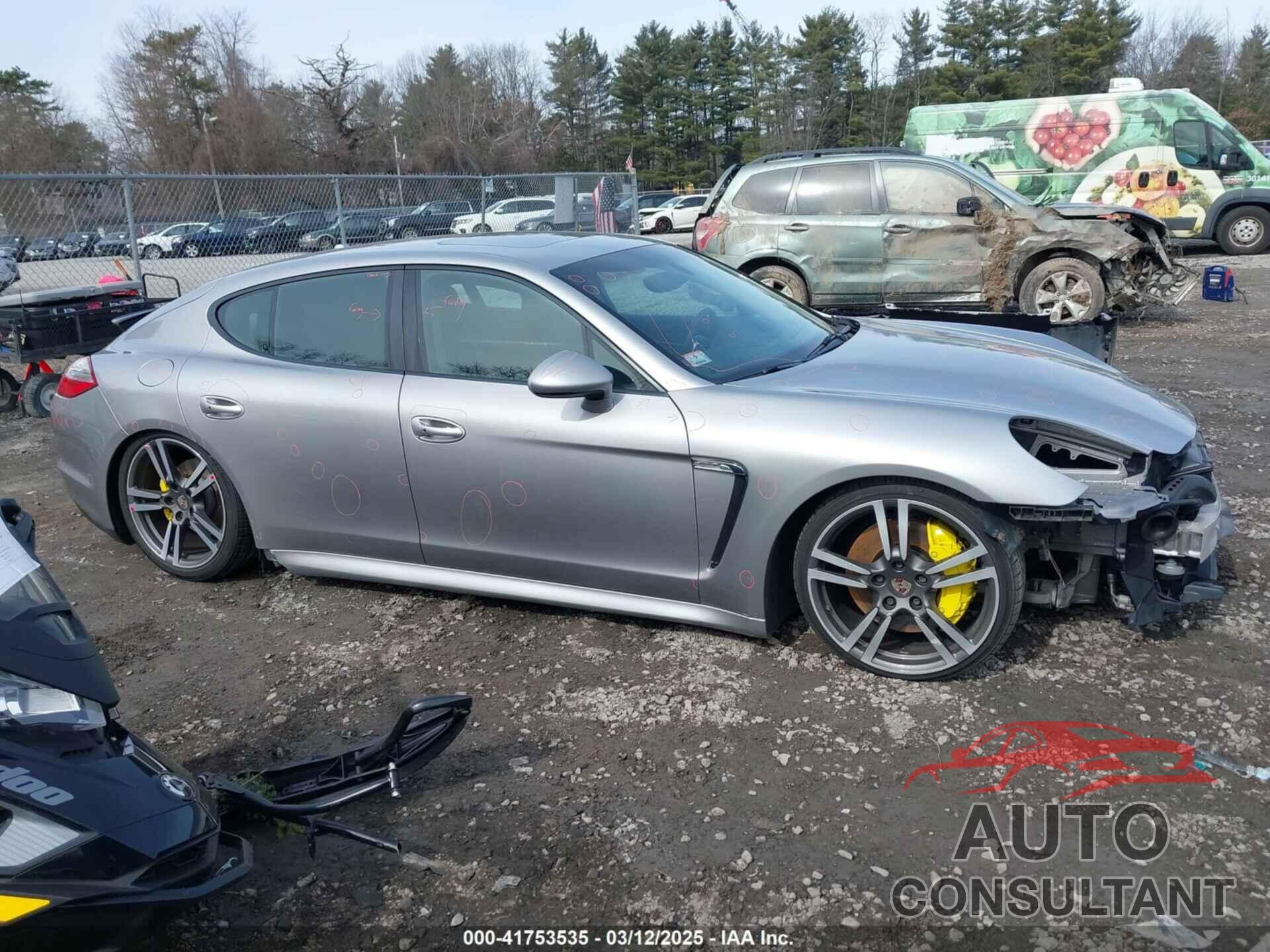 PORSCHE PANAMERA 2012 - WP0AA2A74CL016133