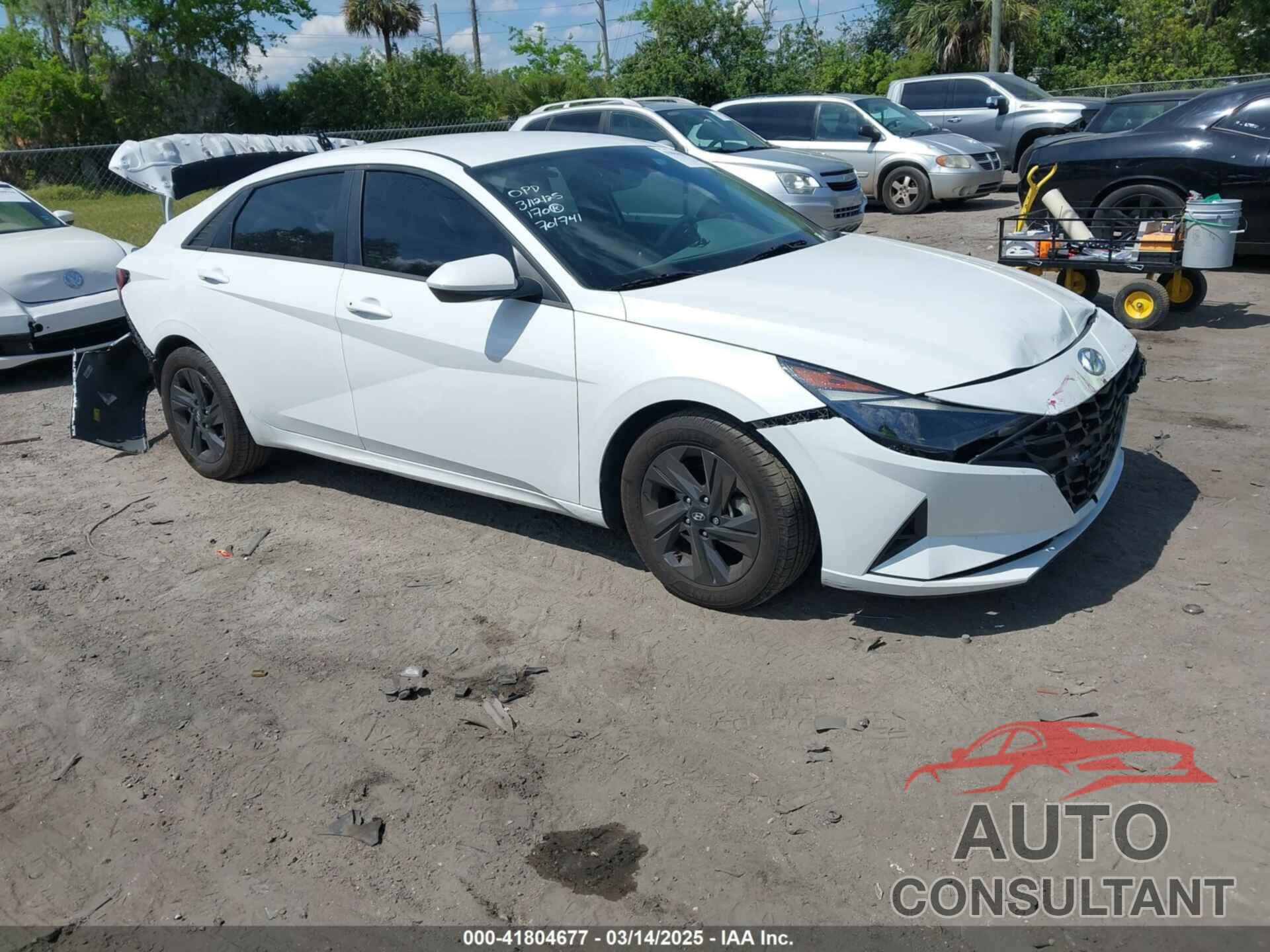 HYUNDAI ELANTRA 2022 - 5NPLM4AG5NH067787