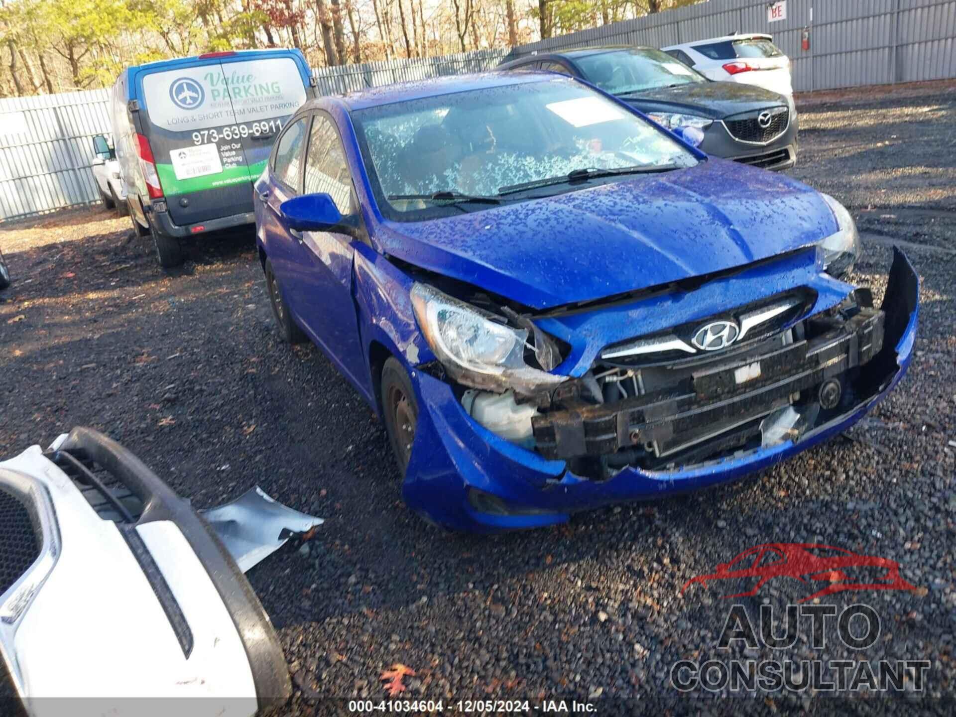 HYUNDAI ACCENT 2012 - KMHCT4AE9CU111192