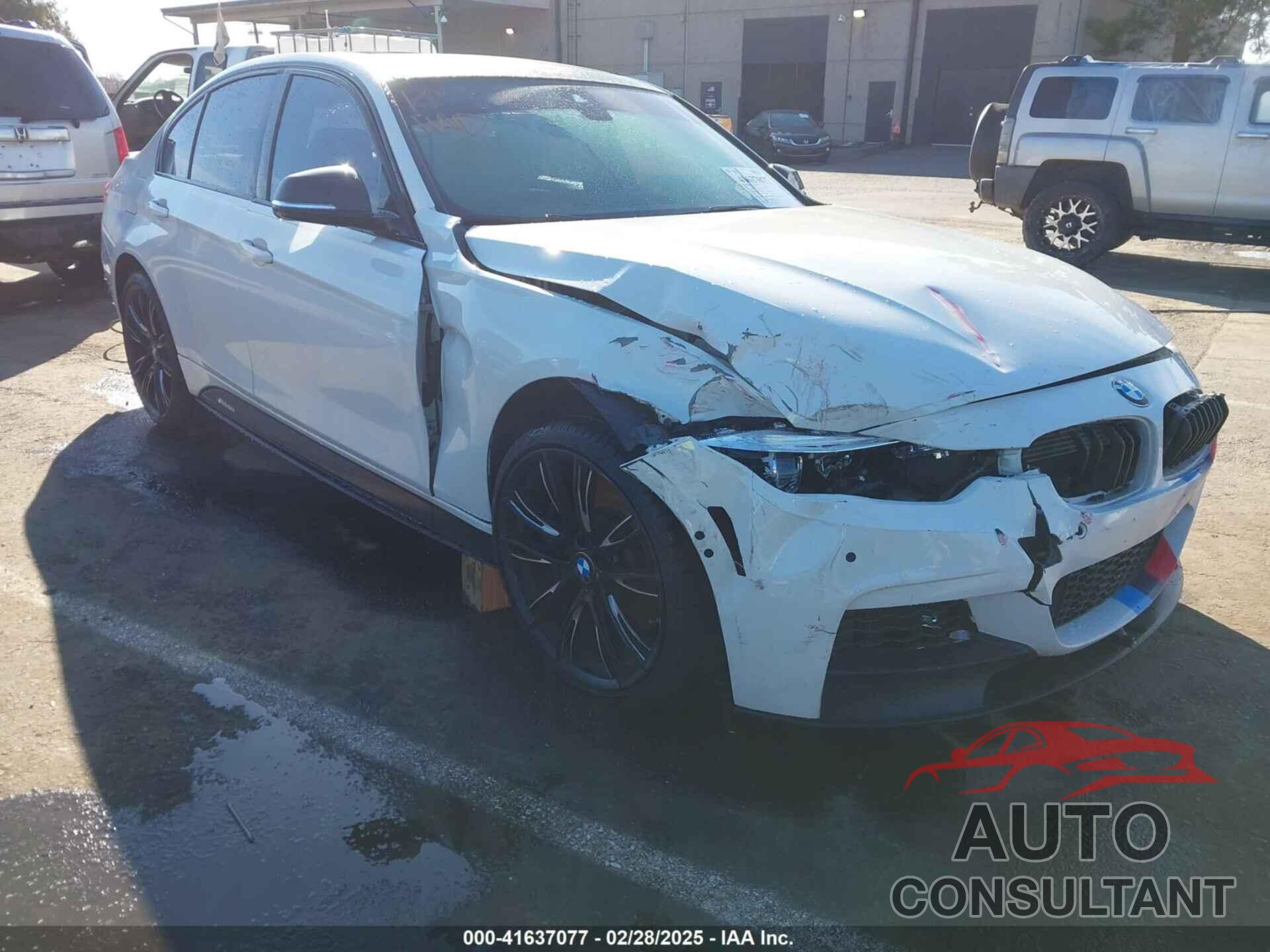 BMW 3 SERIES 2016 - WBA8B7C50GK703462