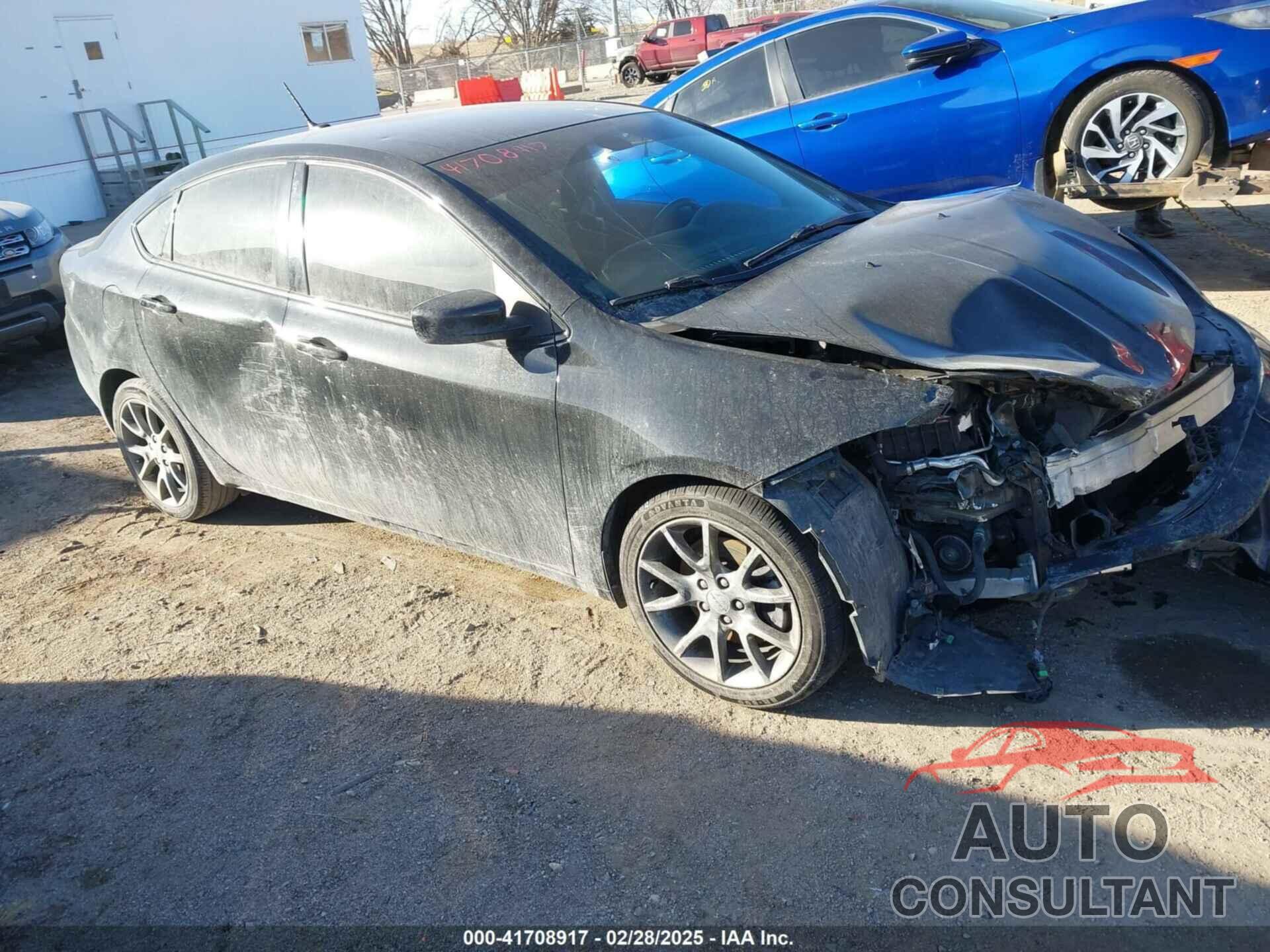 DODGE DART 2015 - 1C3CDFBB9FD116273