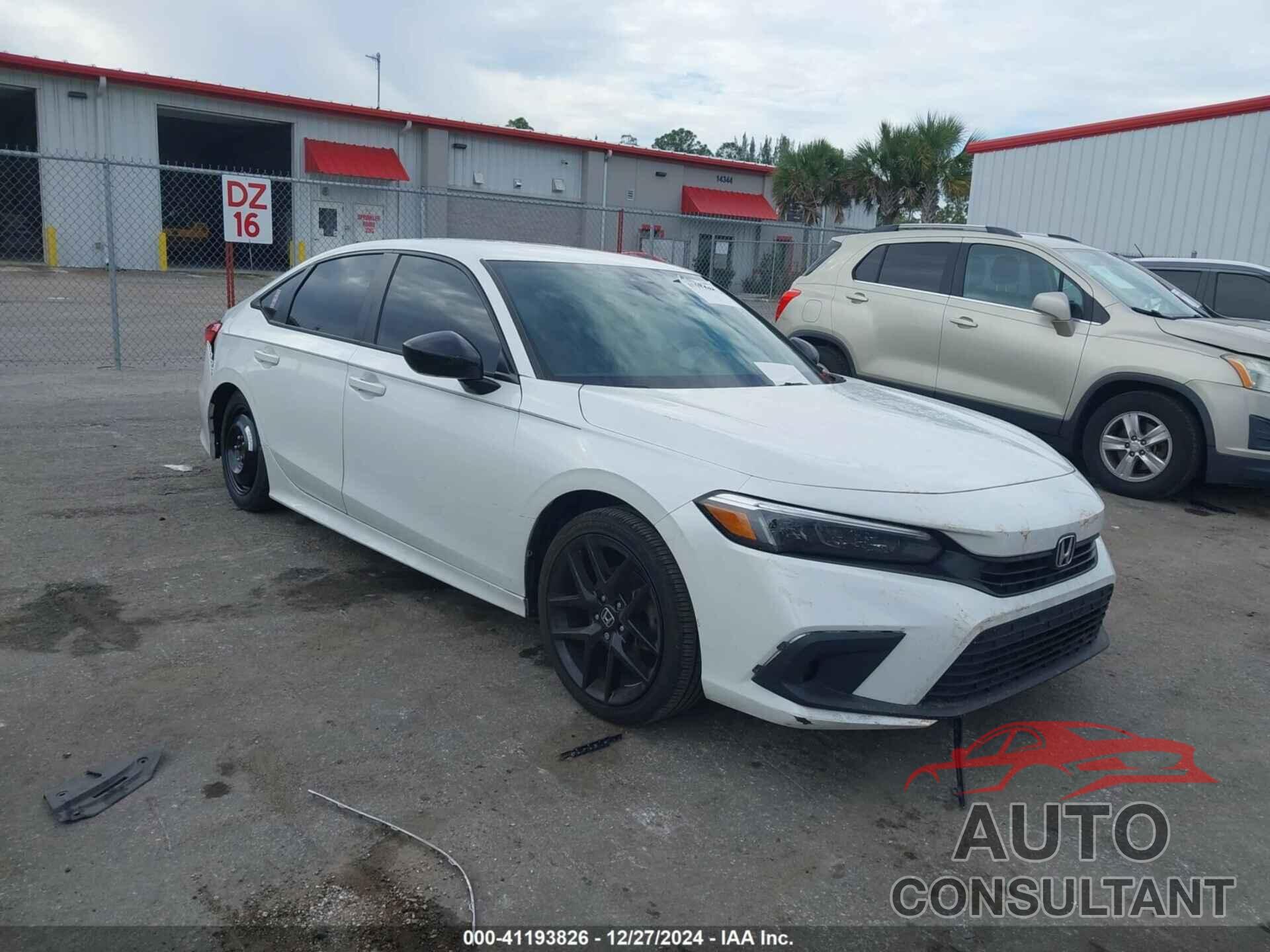 HONDA CIVIC 2022 - 2HGFE2F58NH560122
