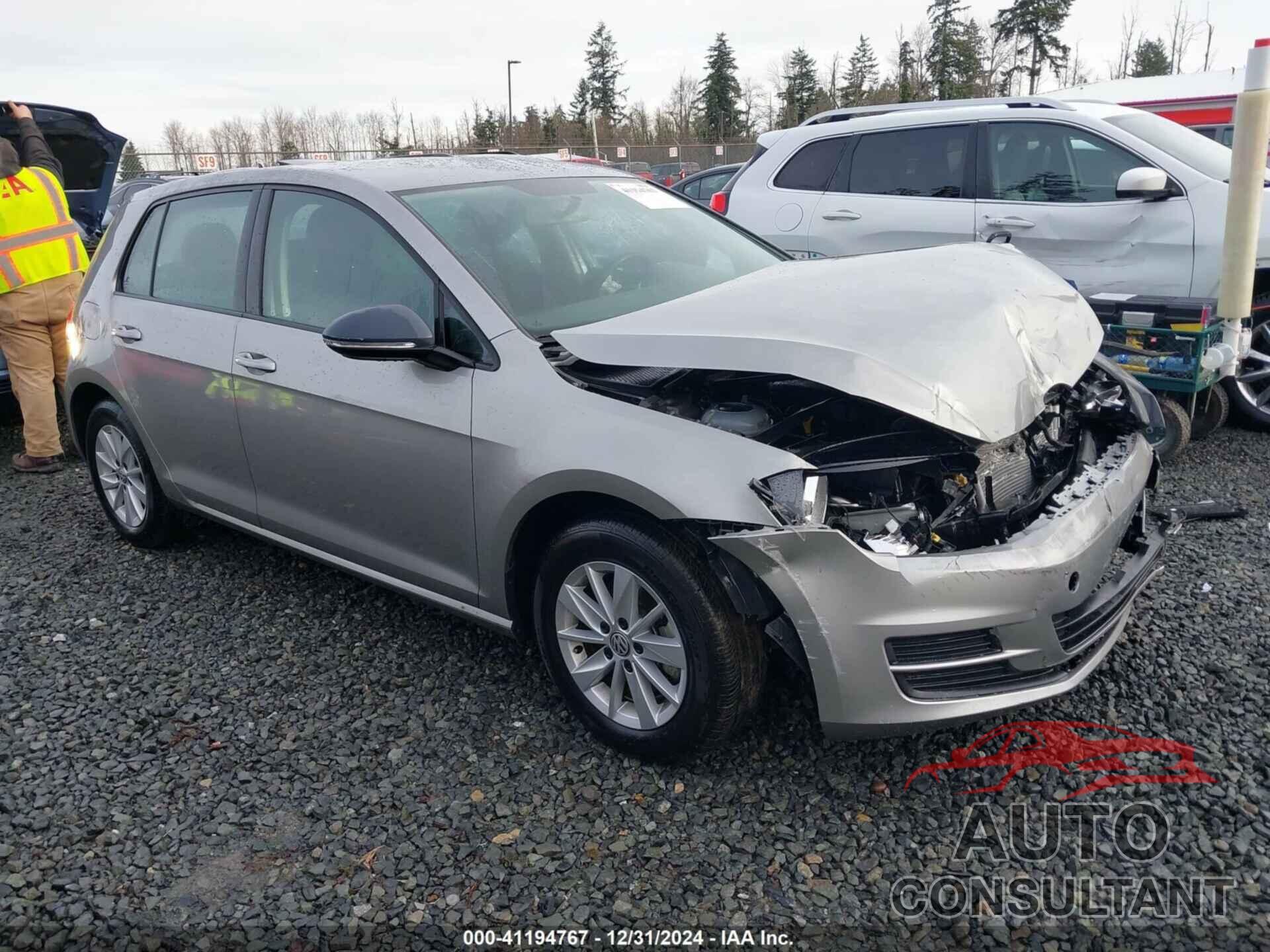 VOLKSWAGEN GOLF 2016 - 3VW217AU2GM044053