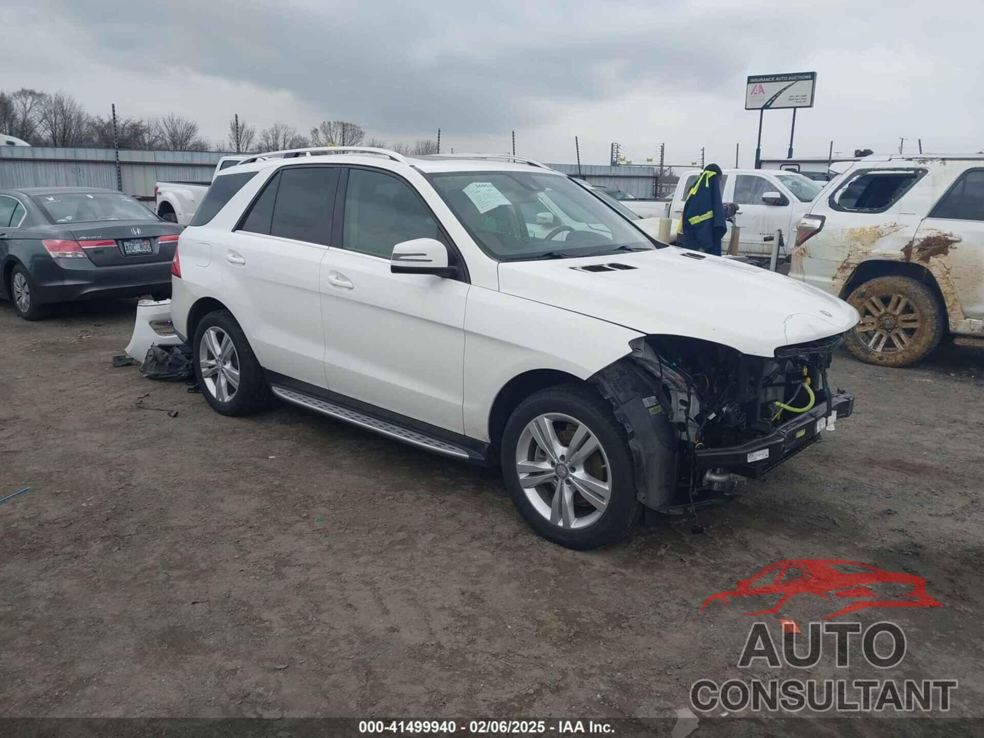 MERCEDES-BENZ ML 350 2014 - 4JGDA5HB6EA397714