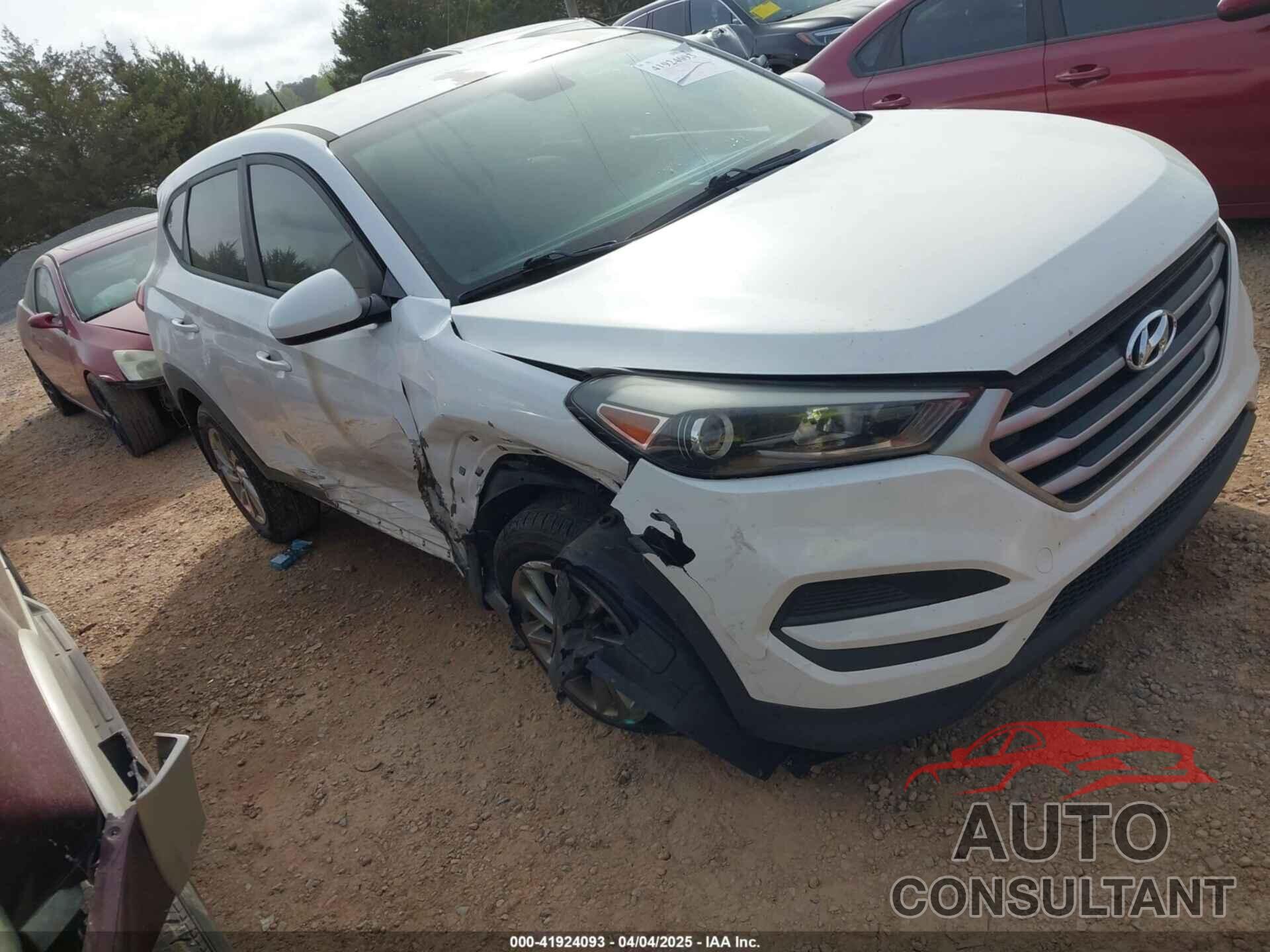 HYUNDAI TUCSON 2017 - KM8J23A42HU508083