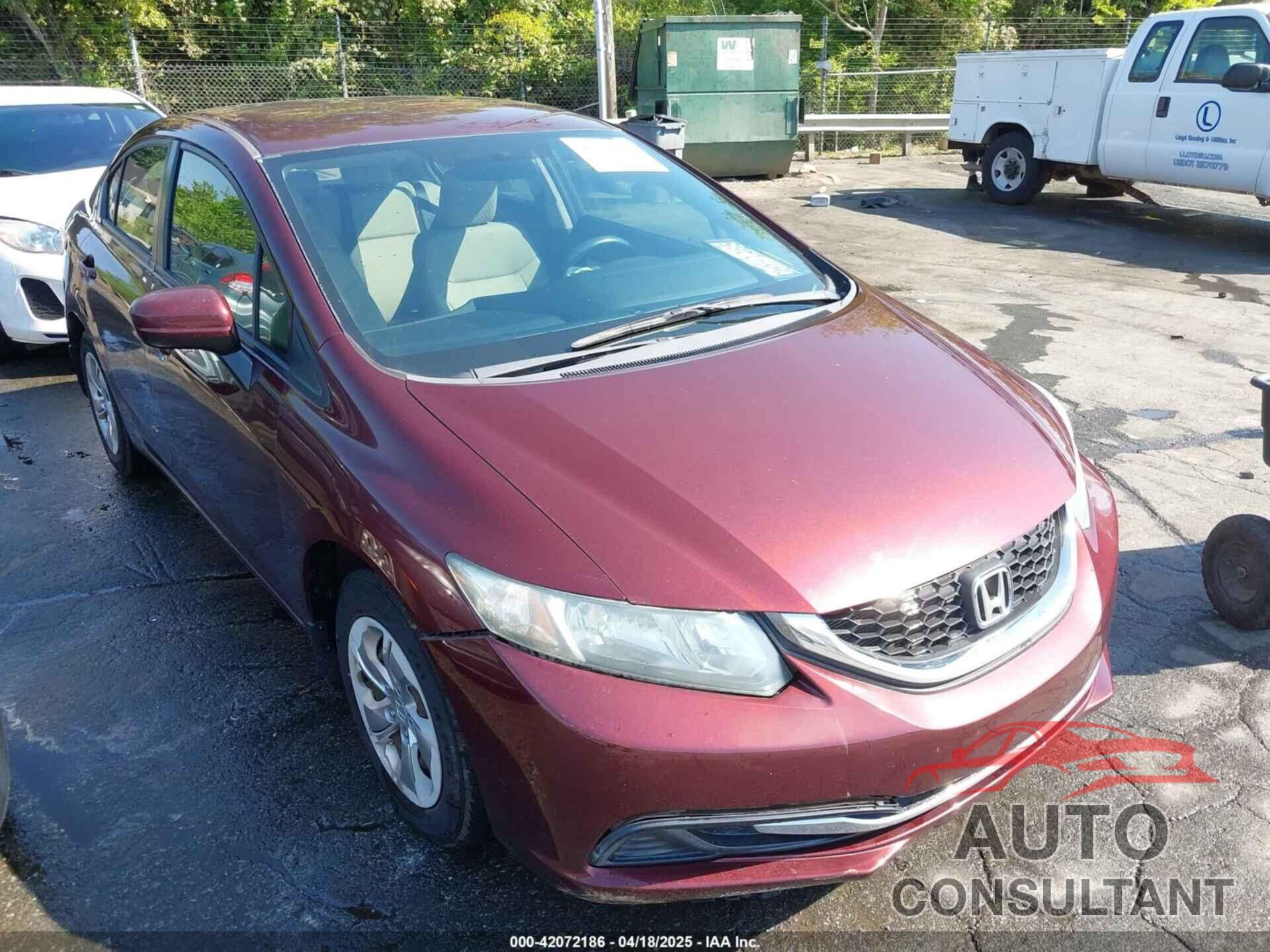 HONDA CIVIC 2015 - 19XFB2F59FE056148