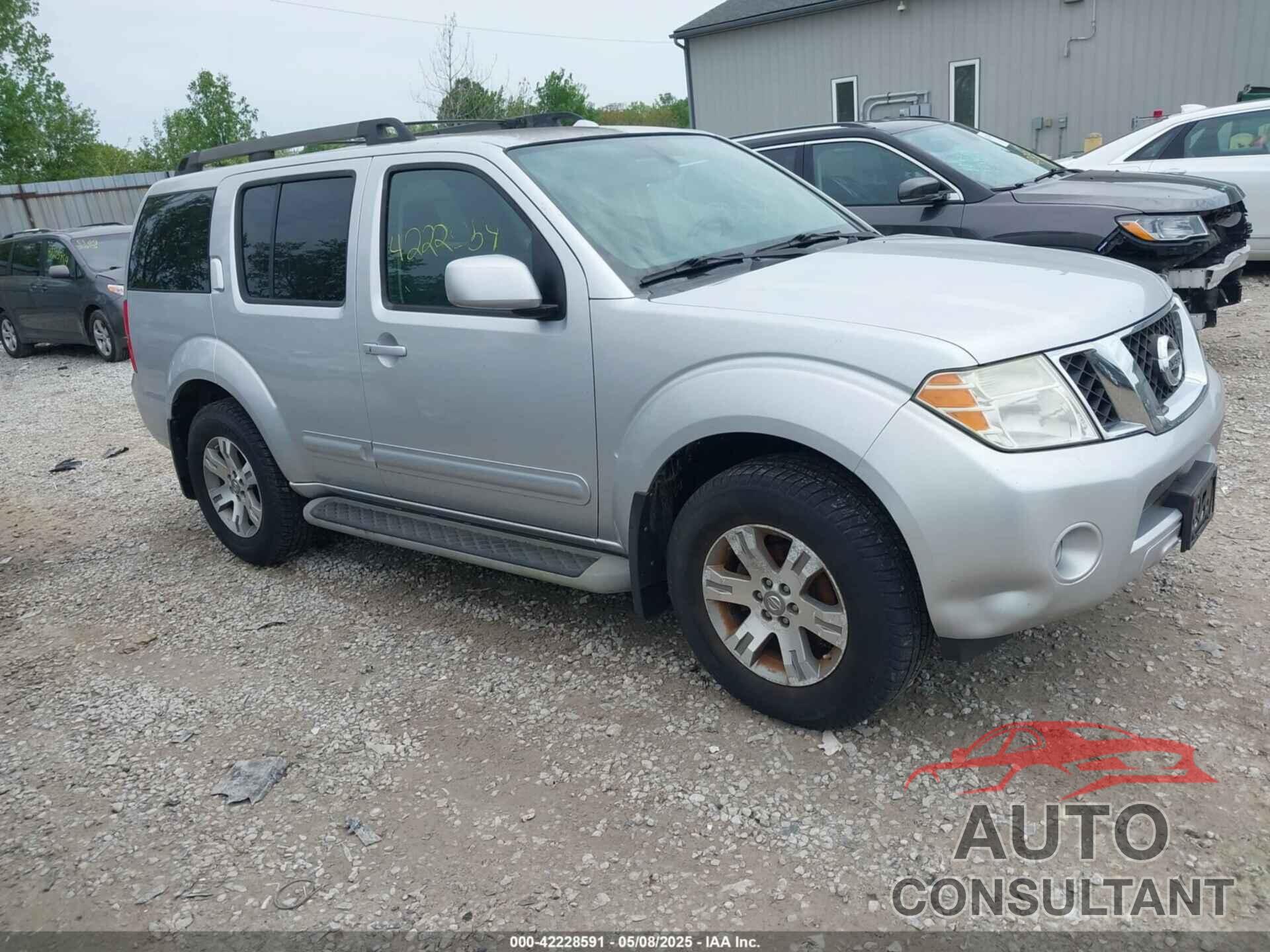 NISSAN PATHFINDER 2010 - 5N1AR1NBXAC605746