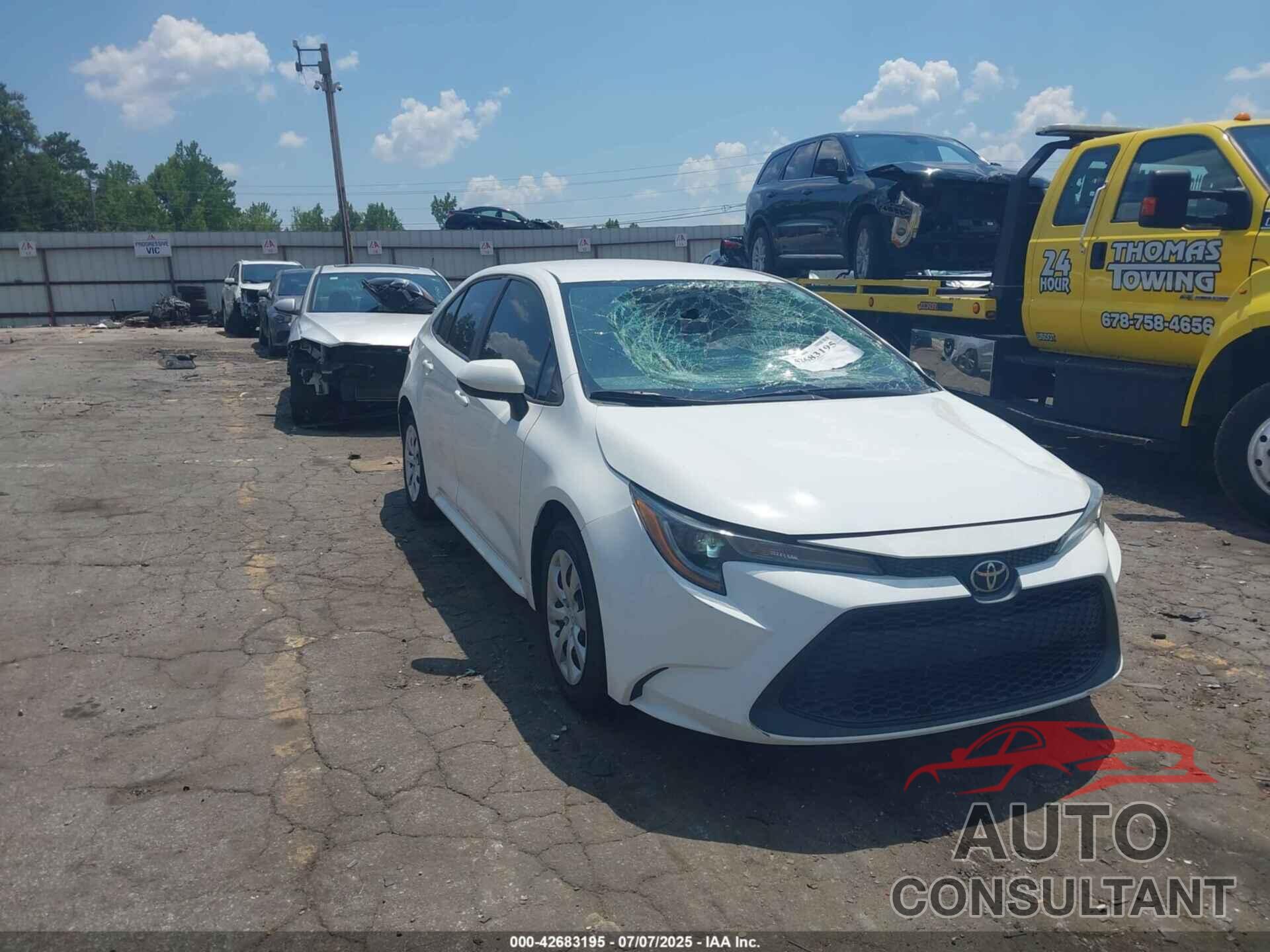 TOYOTA COROLLA 2022 - 5YFEPMAE3NP271621