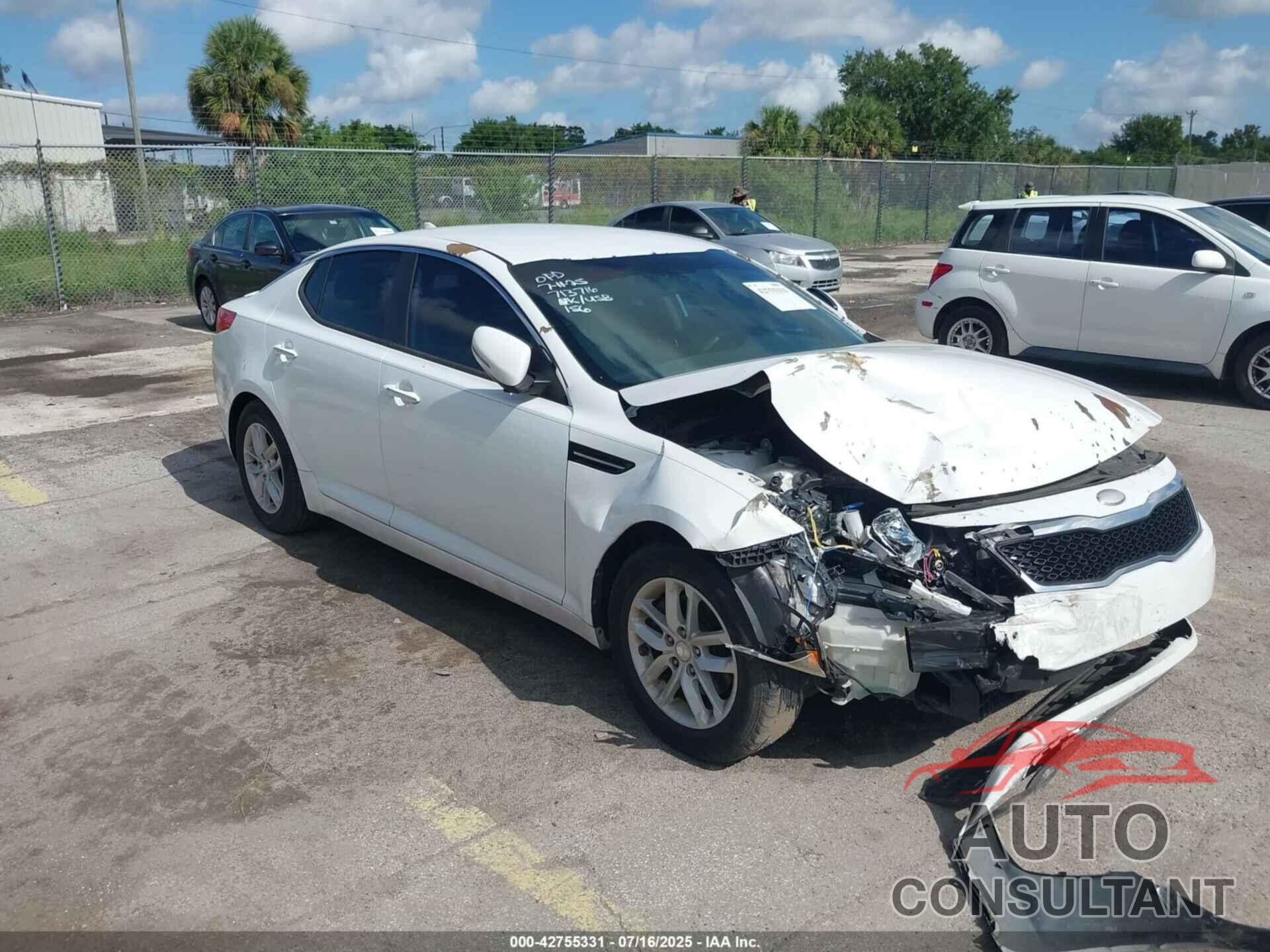 KIA OPTIMA 2013 - 5XXGM4A73DG197711