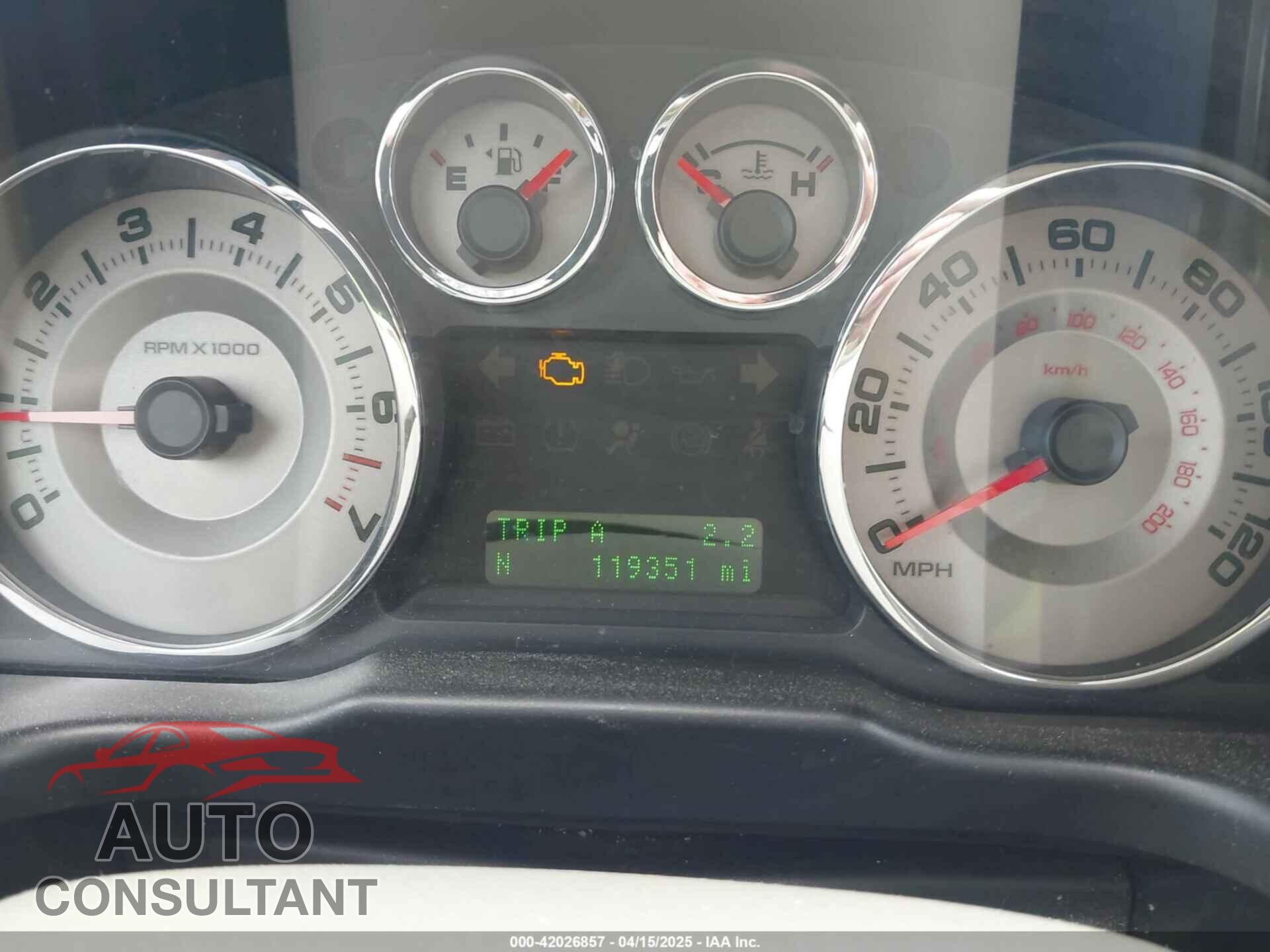 FORD EDGE 2010 - 2FMDK3KC0ABA08437