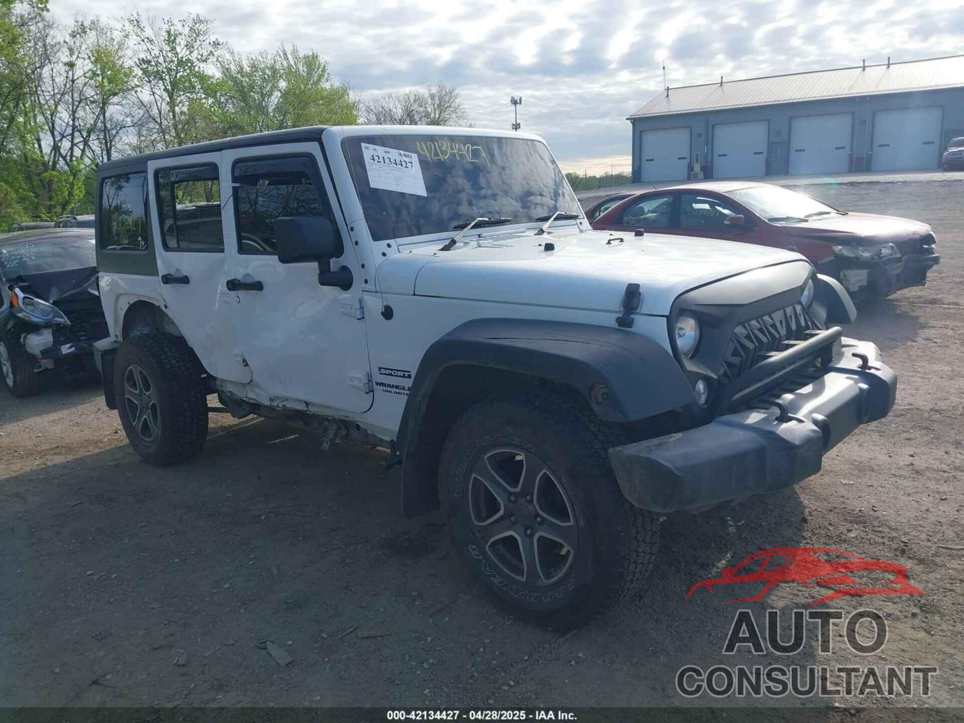 JEEP WRANGLER UNLIMITED 2016 - 1C4BJWKG1GL336798